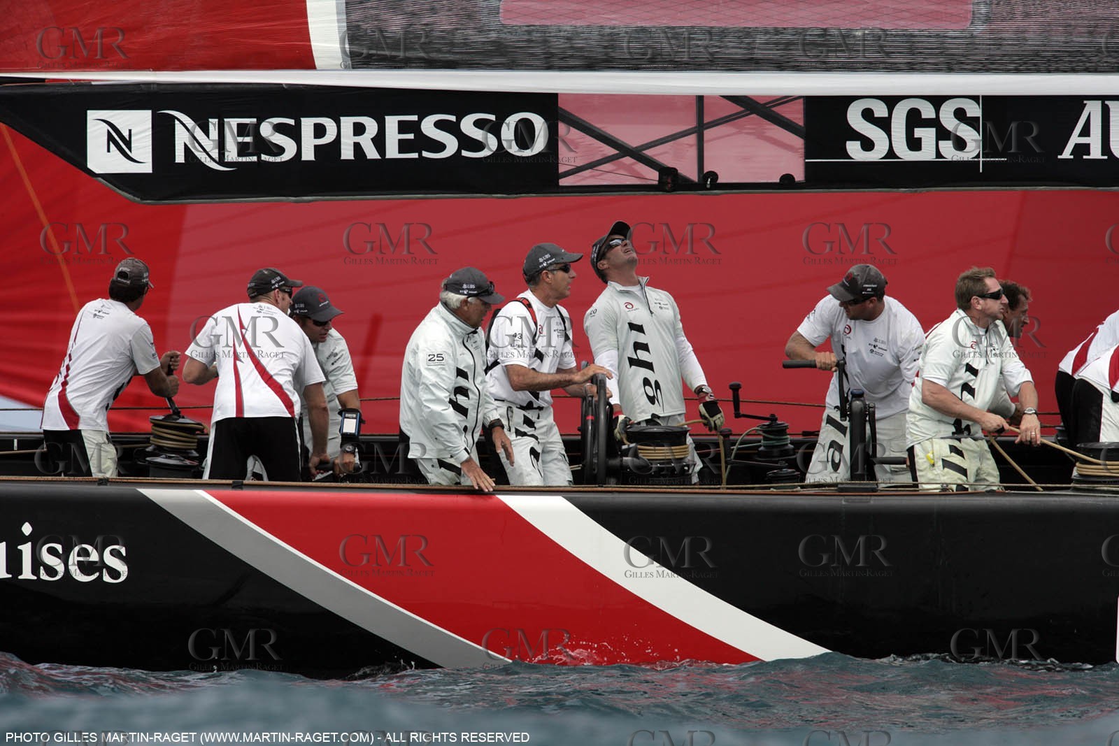 27 06 2007-Valencia (Spain)- 32nd America's Cup - Final Match - Day 4 - Alinghi vs Emirates Team New Zealand
