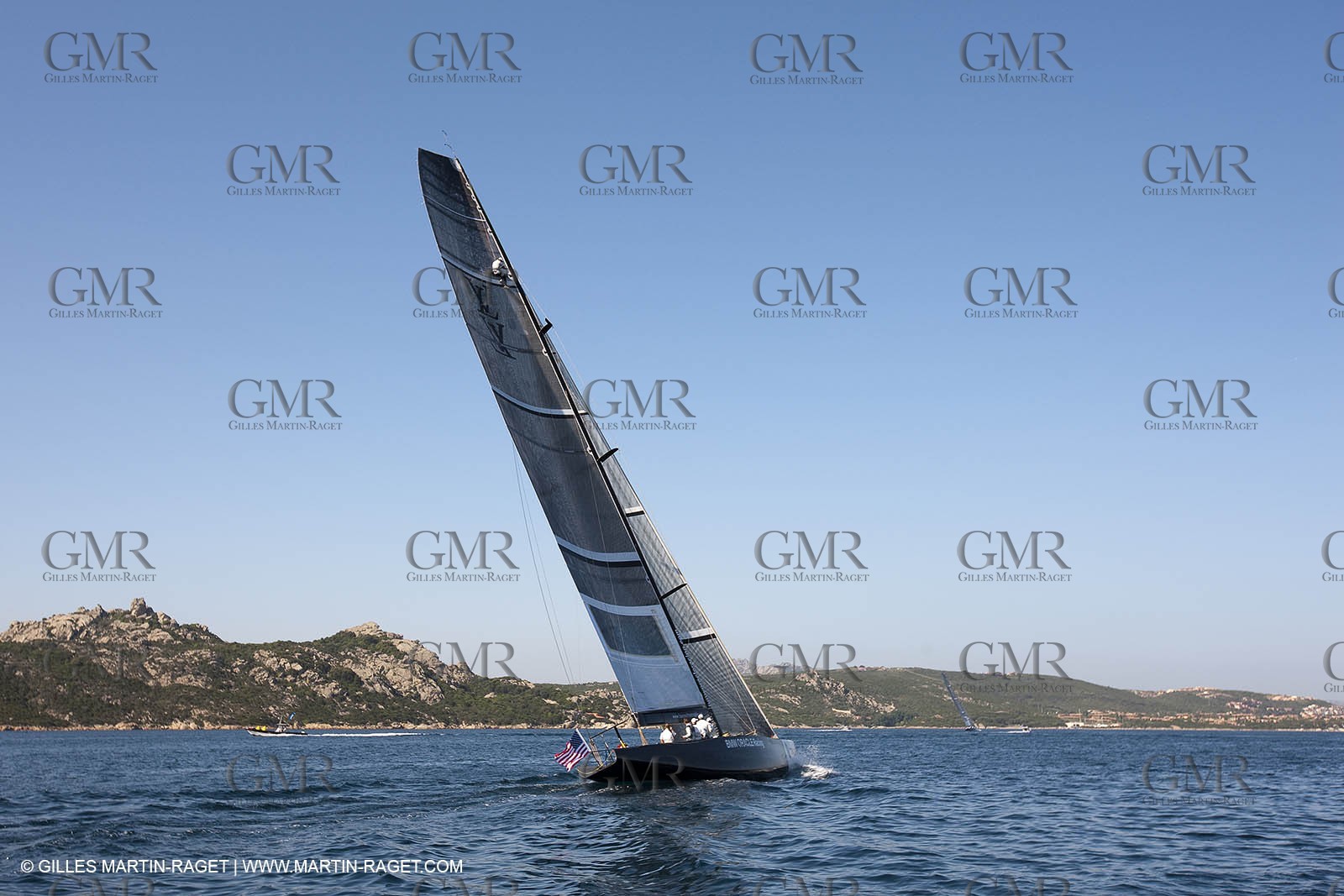 18 05 2010 - La Maddalena (ITA, Sardinia) Louis Vuitton Trophy - BMW ORACLE Racing - Training