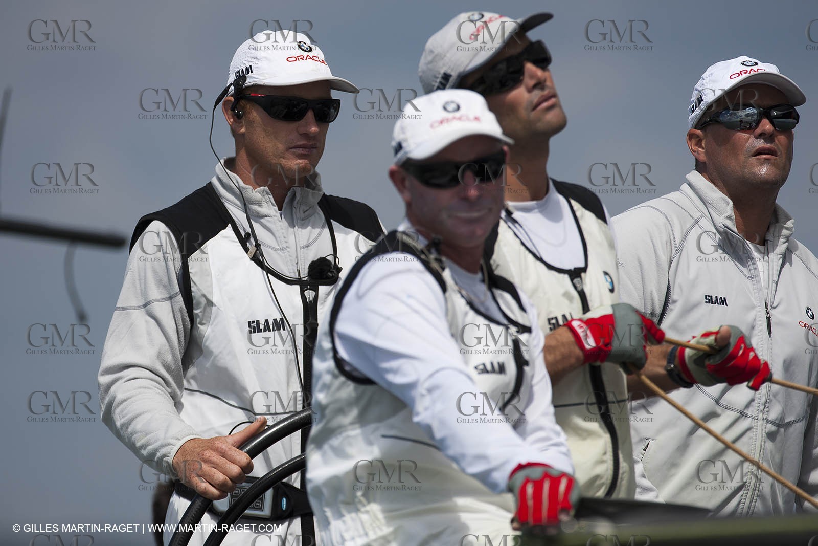 02 08 2010 - Cowes (UK, IOW) 1851 Cup -  BMW ORACLE Racing - Training Day.