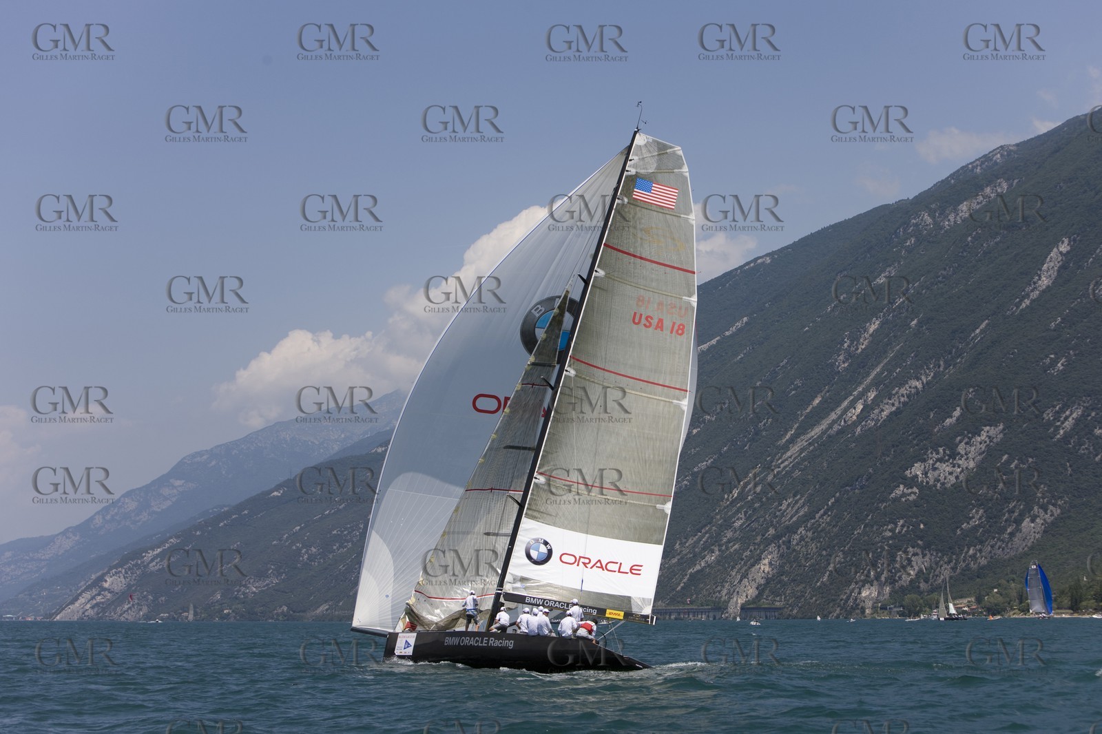 09 07 2008 - Malcesine (ITA, Lake Garda) - RC 44 World Championsship - Malcesine SLAM Cup 08 - Day 1