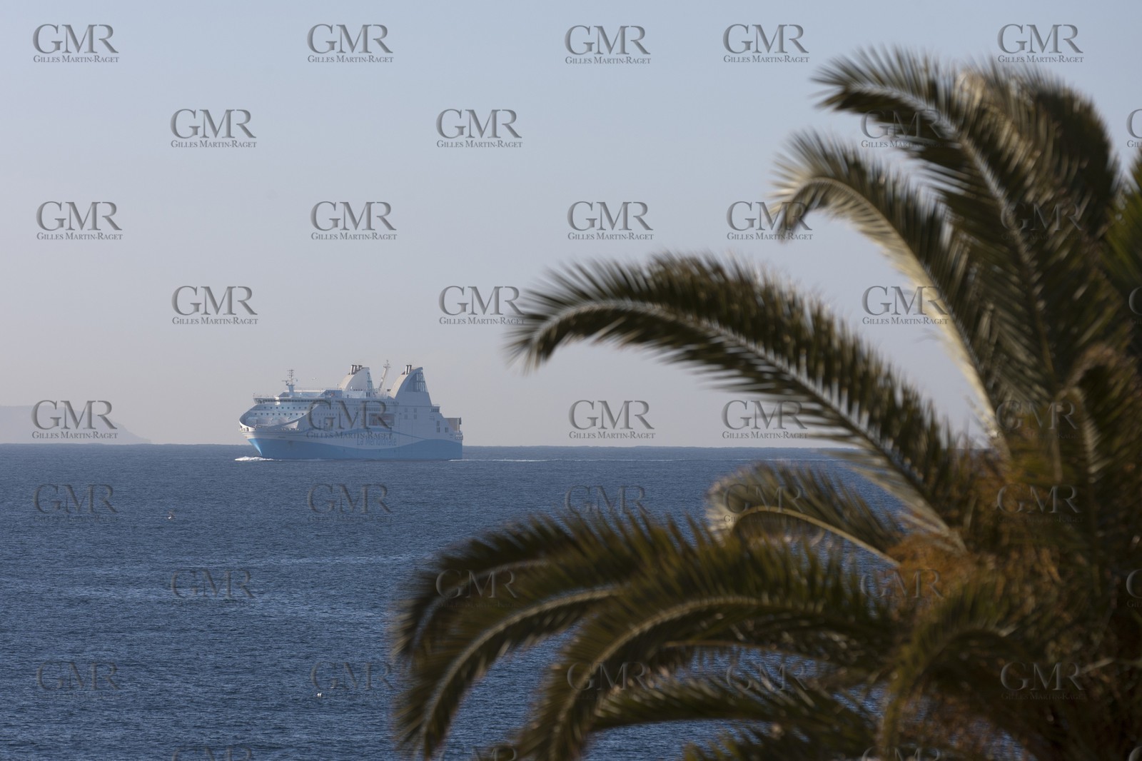 16 02 2012 - Ajaccio (FRA, Corse) -  La Méridionale shipping company- Piana at Ajaccio