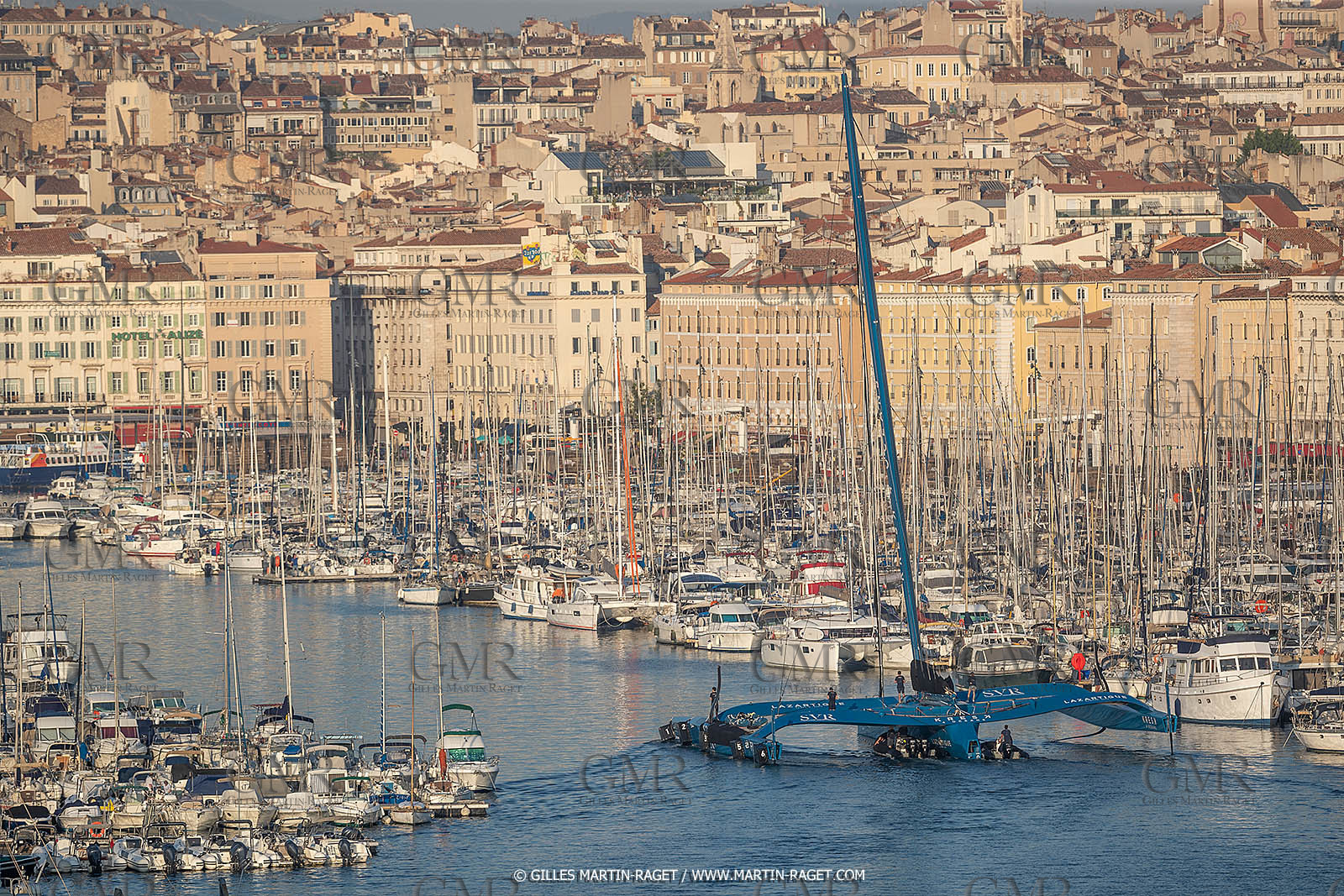 17 05 2022, Marseille (FRA), Arrivée du trimaran Ultim SVR LAZARTIGUE à Marseille