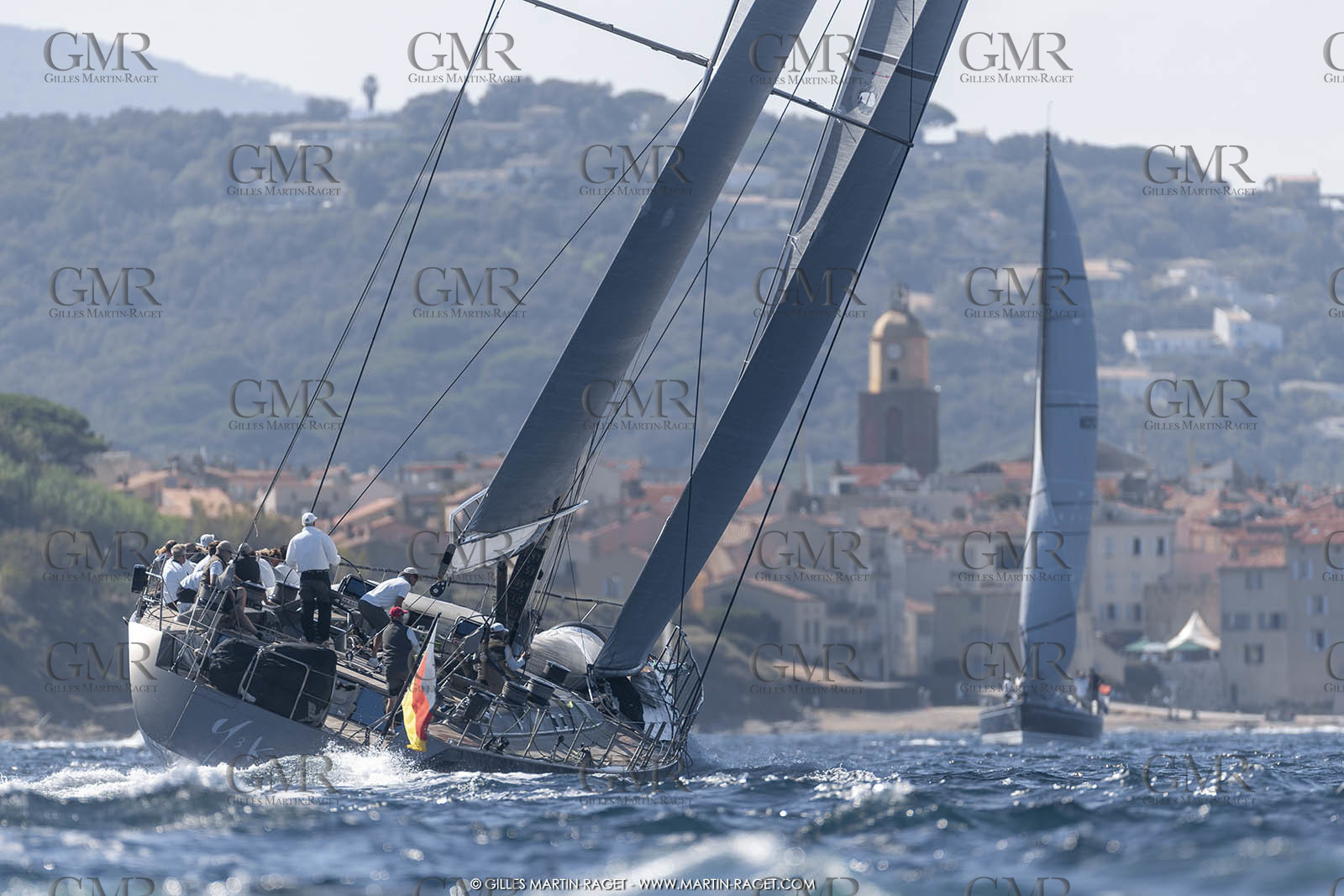 29 09 2018, Saint-Tropez (FRA,83), Voiles de Saint-Tropez 2019, Arrival Cannes-Saint-Tropez and trainings