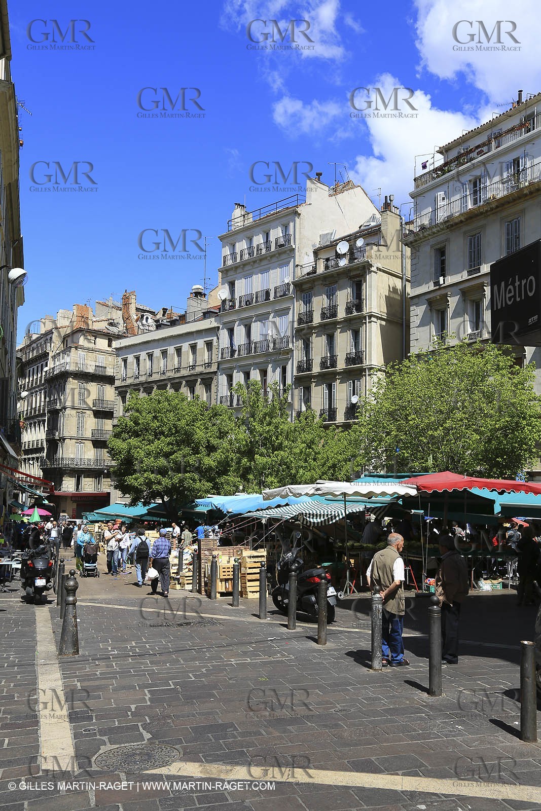 France, Provence, Marseille, quartier de Noailles