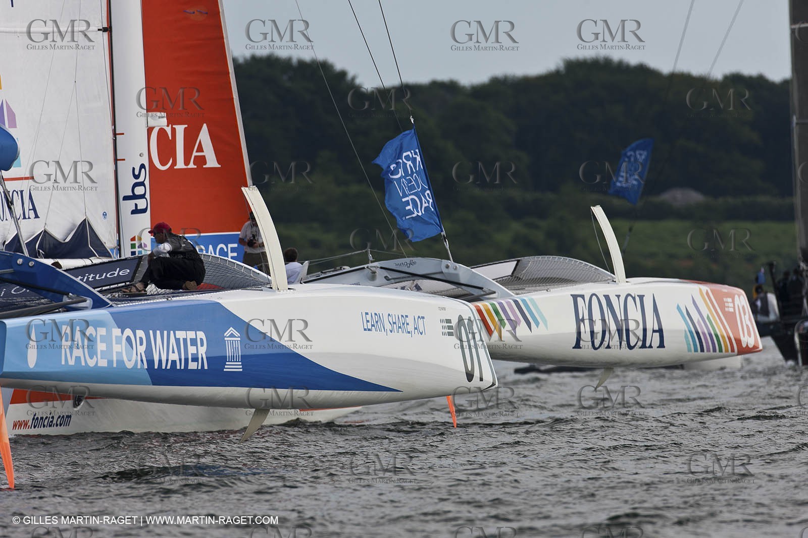 02 07 2012 - Newport (RI) -start of the Krys Ocean Race pre-event sailed between Newport and New York