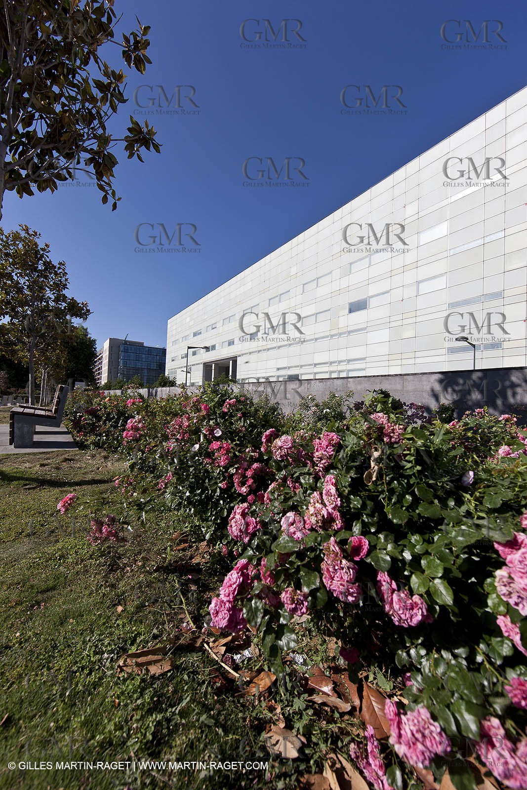 09 06 2012 - Marseille (FRA,13) - Euromeditérranée neighborood - Departemental archives Builgin Gaston Deferre