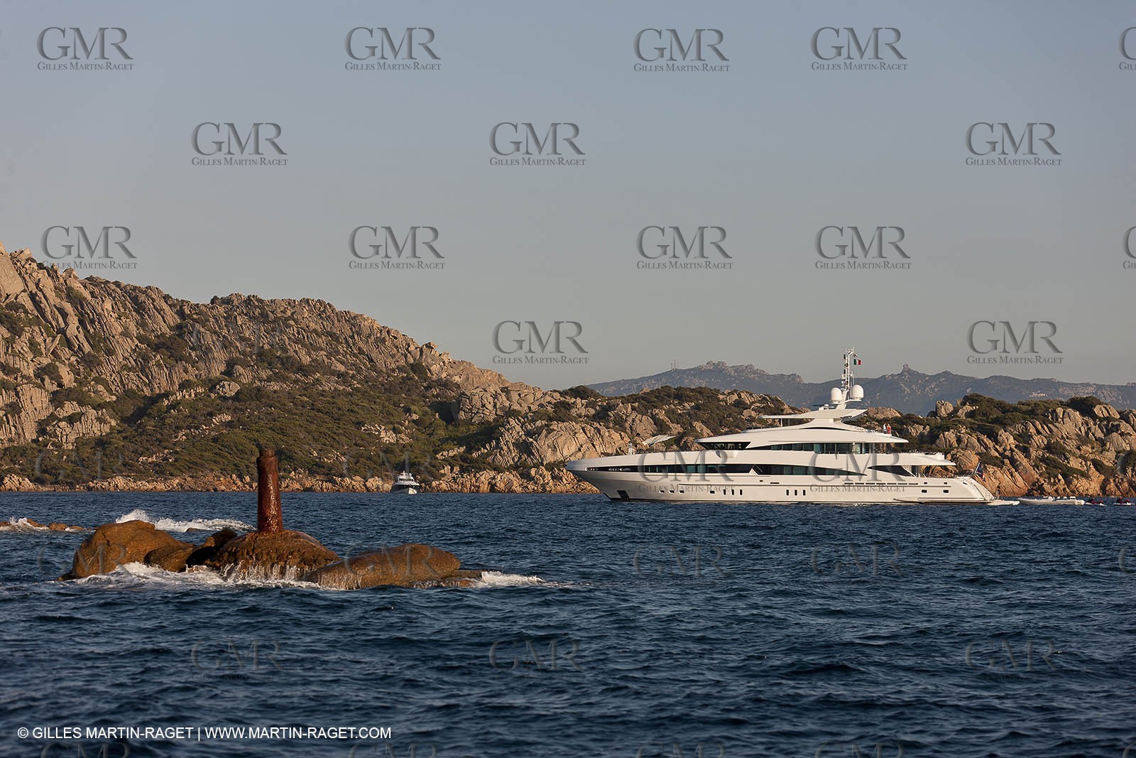 18 08 2011 - La Maddalena (ITA, Sardinia) - Motor yacht Inception
