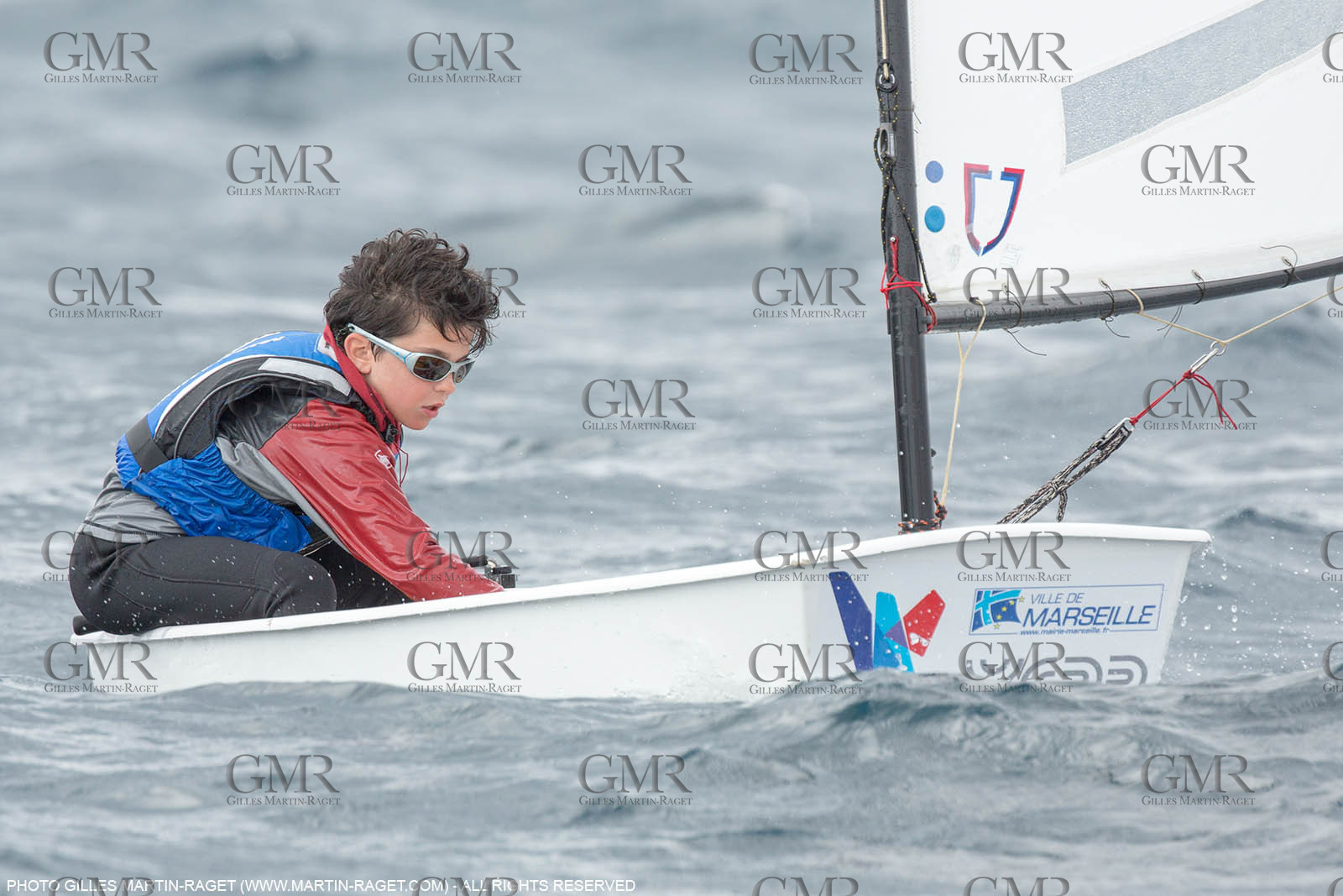15 04 2016, Marseille (FRA,13), SNIM Dériveurs, Coupe Internationale de Printemps Optimist, Final Day