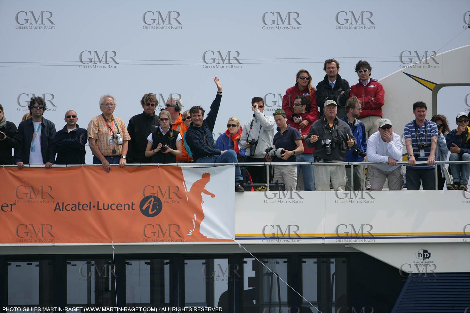 28 04 2007-Valencia (Spain)- 32nd America's Cup - Louis Vuitton Cup - RR1 - Day13 - BMW ORACLE Racing