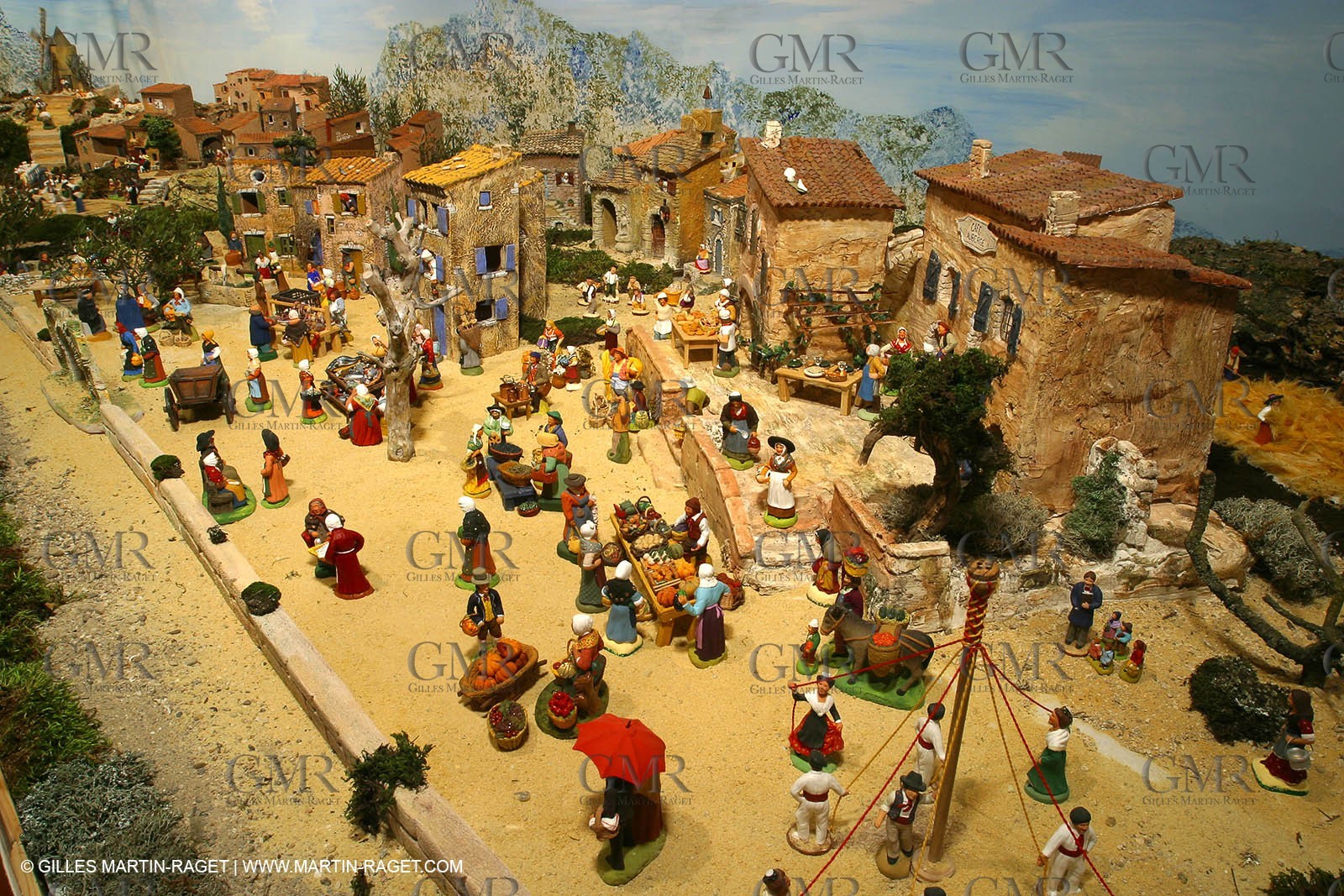 Great crib from les Saintes Maries de la mer (FRA, 13) for Christmas, December 2010