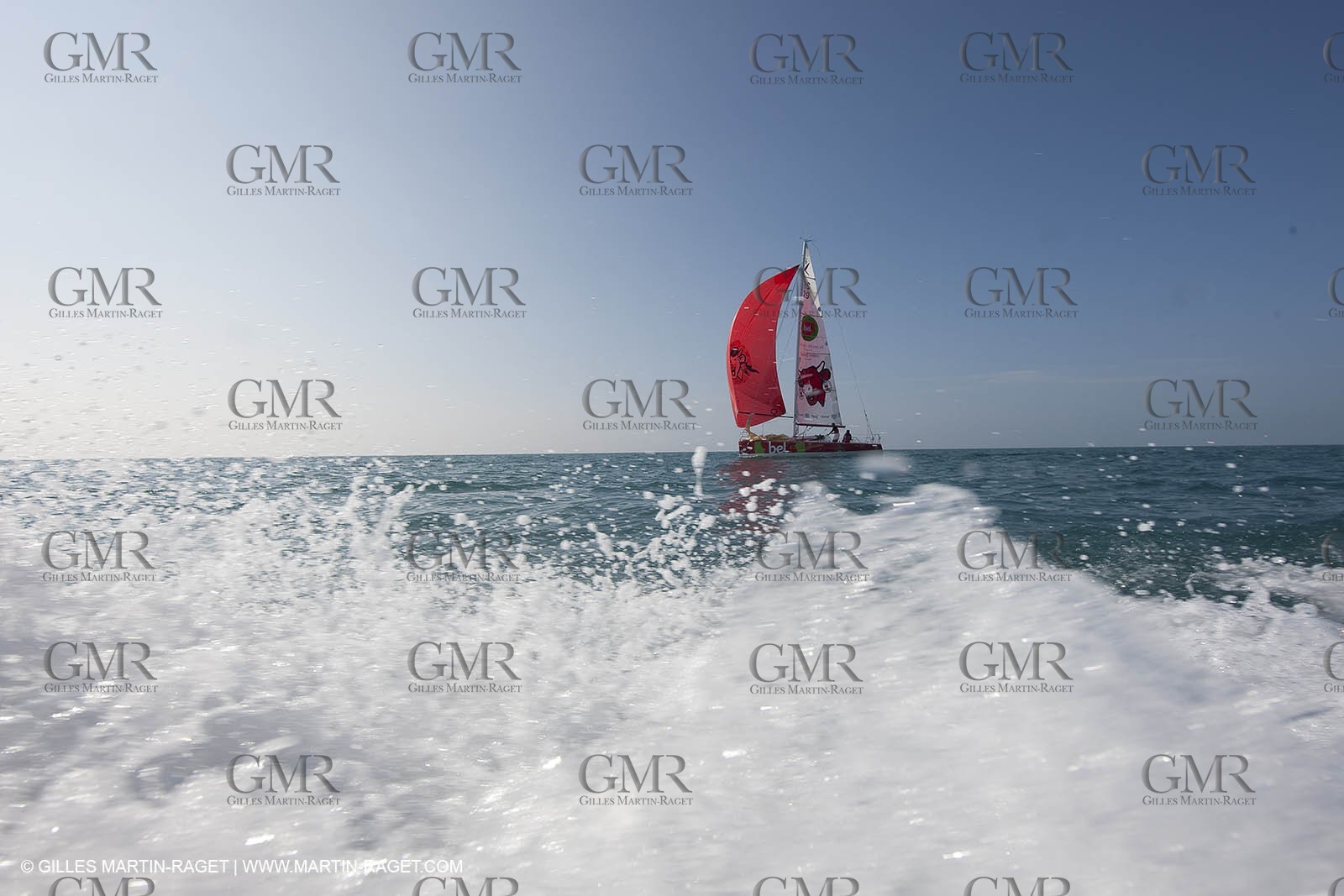 13 03 2010 -  La Grande Motte   Port Camargue (FRA) - Groupe Bel - Kito de Pavant   Sebastien Audigane training for Transat AG2R