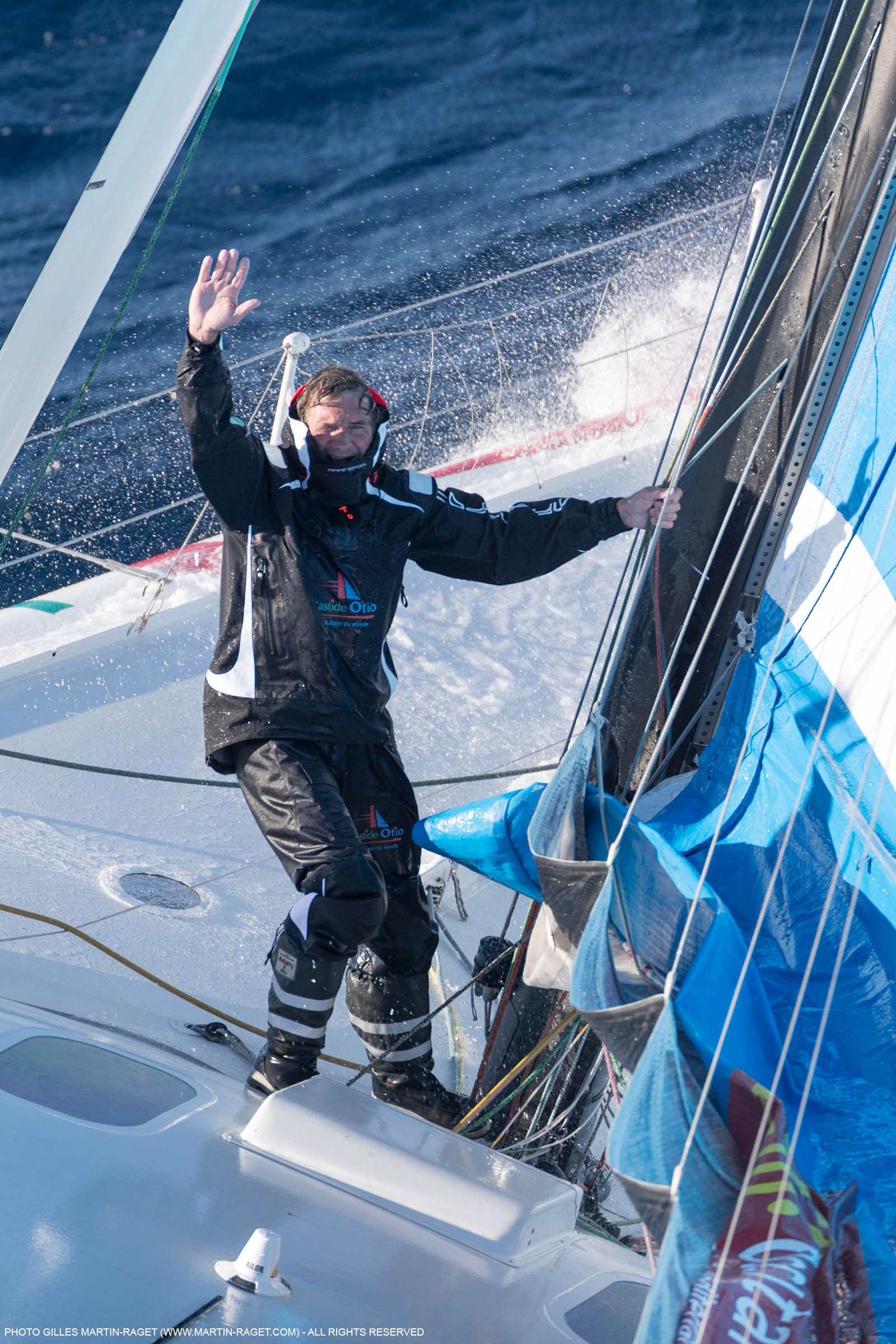 13 07 2017, Port Camargue (FRA,30), Transat Jacques Vabre 2017, Bastide Otio (Kito de Pavant, Yannick Bestaven), offshore trainings