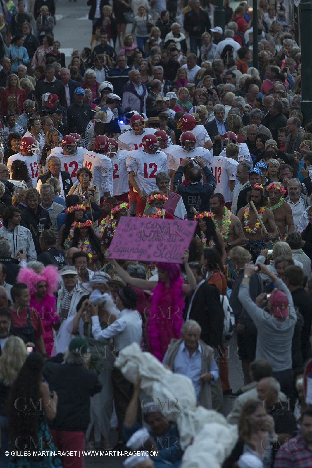 03 10 2013 - Saint-Tropez(FRA,83) - Voiles de Saint-Tropez 2013 - Day 4 - Crew parade