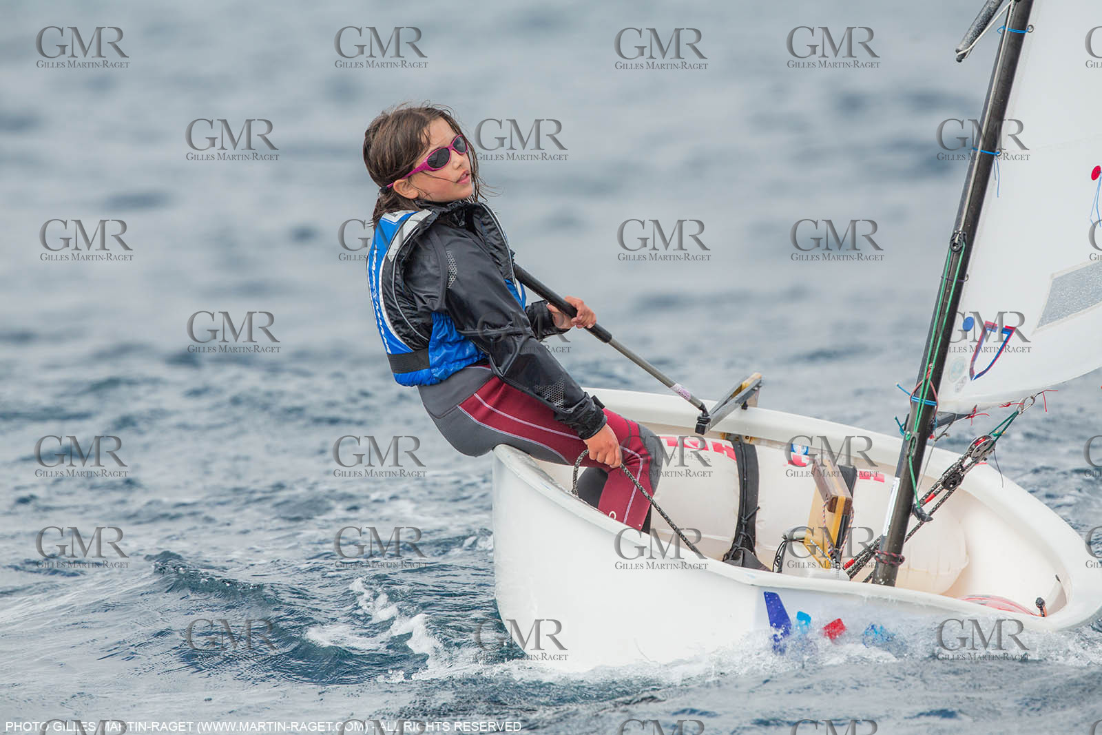 15 04 2016, Marseille (FRA,13), SNIM Dériveurs, Coupe Internationale de Printemps Optimist, Final Day
