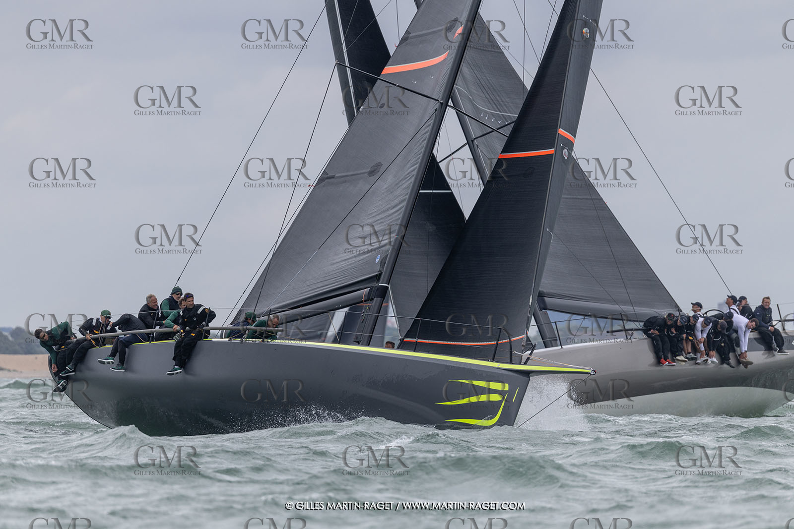 22 07 2025, Cowes (UK, IOW), Admiral's Cup 2025, Inshore Races 1 & 2,
