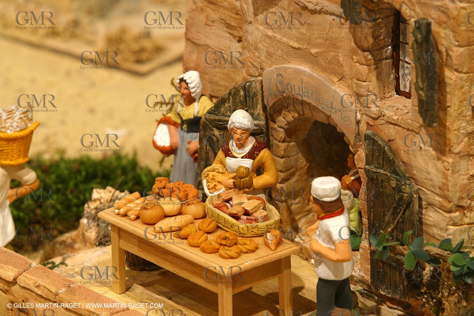 Great crib from les Saintes Maries de la mer (FRA, 13) for Christmas, December 2010