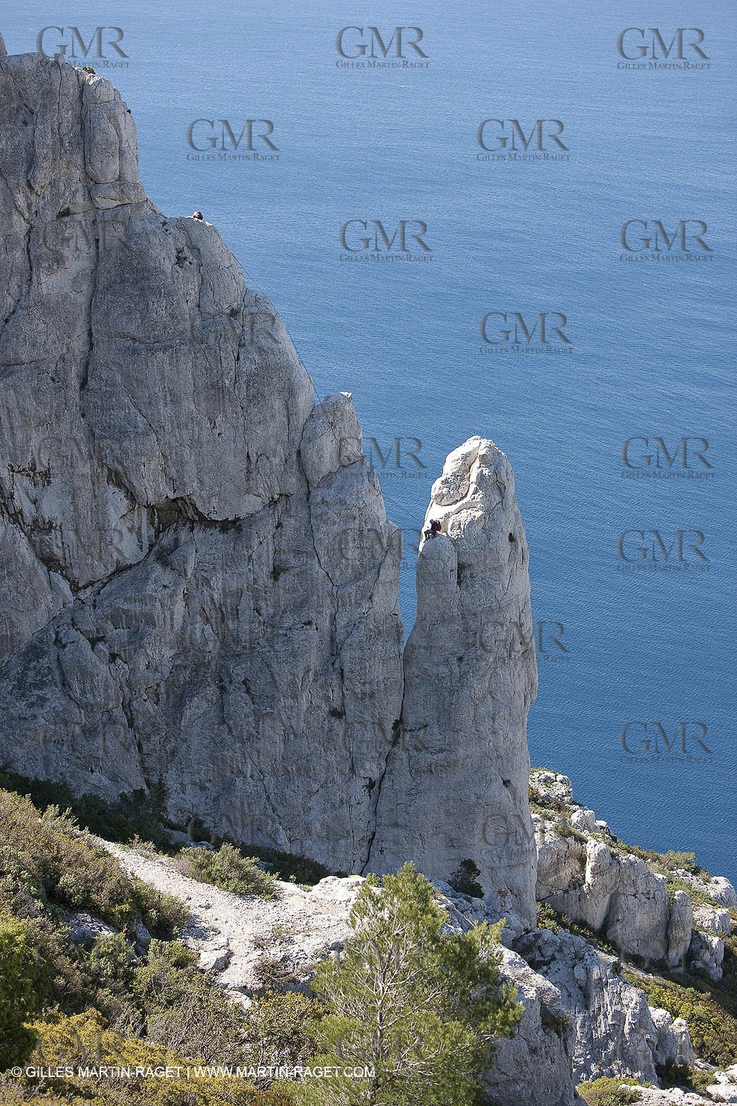 30 04 2009 - Marseille (FRA, 13) - Les Calanques - La Grande Candelle - Arrête de Marseille