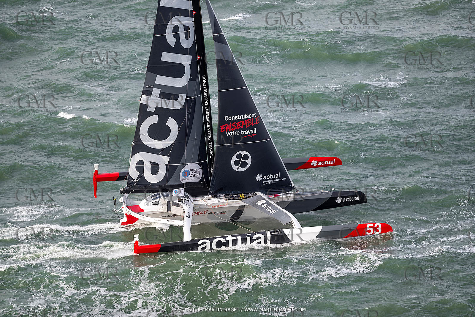 07 11 2021, Le Havre (FRA), Départ Transat Jacques Vabre 2021