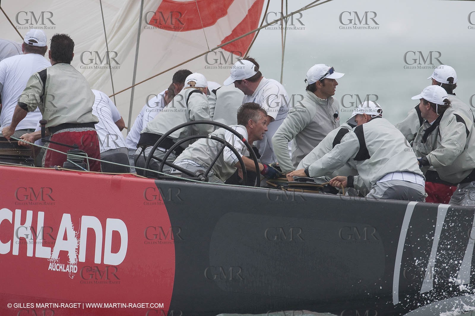 09 02 2009 - Auckland (NZL) -  Louis Vuitton Pacific Series -  Racing Day 9 - Round Robin 2