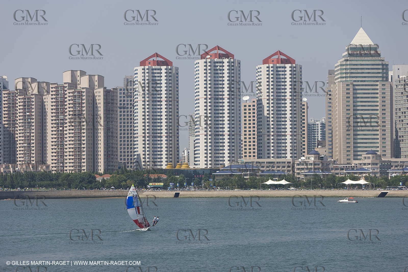 07 08 2008 - Qingdao (CHN) - Olympic games - The olympic Marina