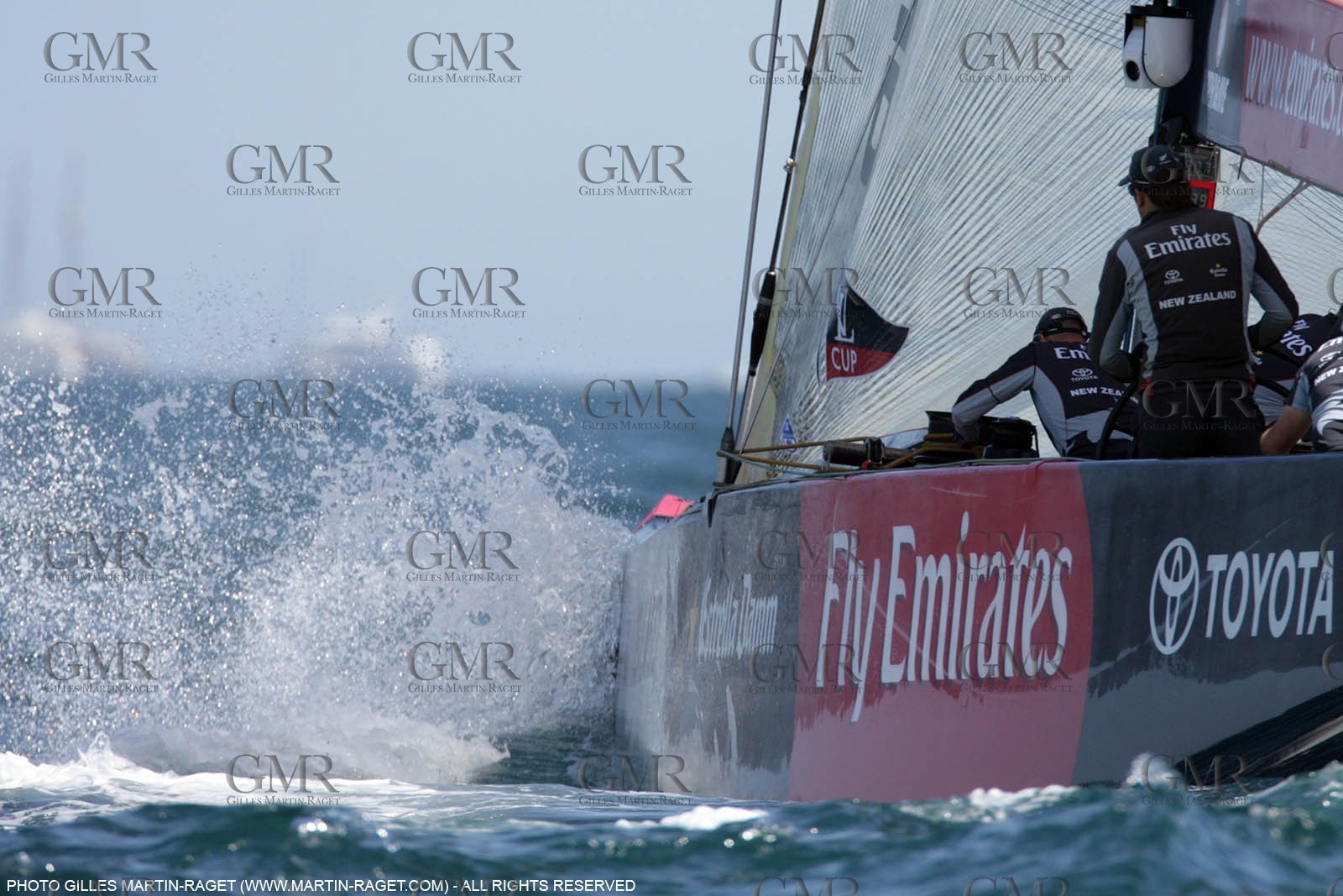 03 06 2007-Valencia (Spain)- 32nd America's Cup - Louis Vuitton Cup Final - Day3