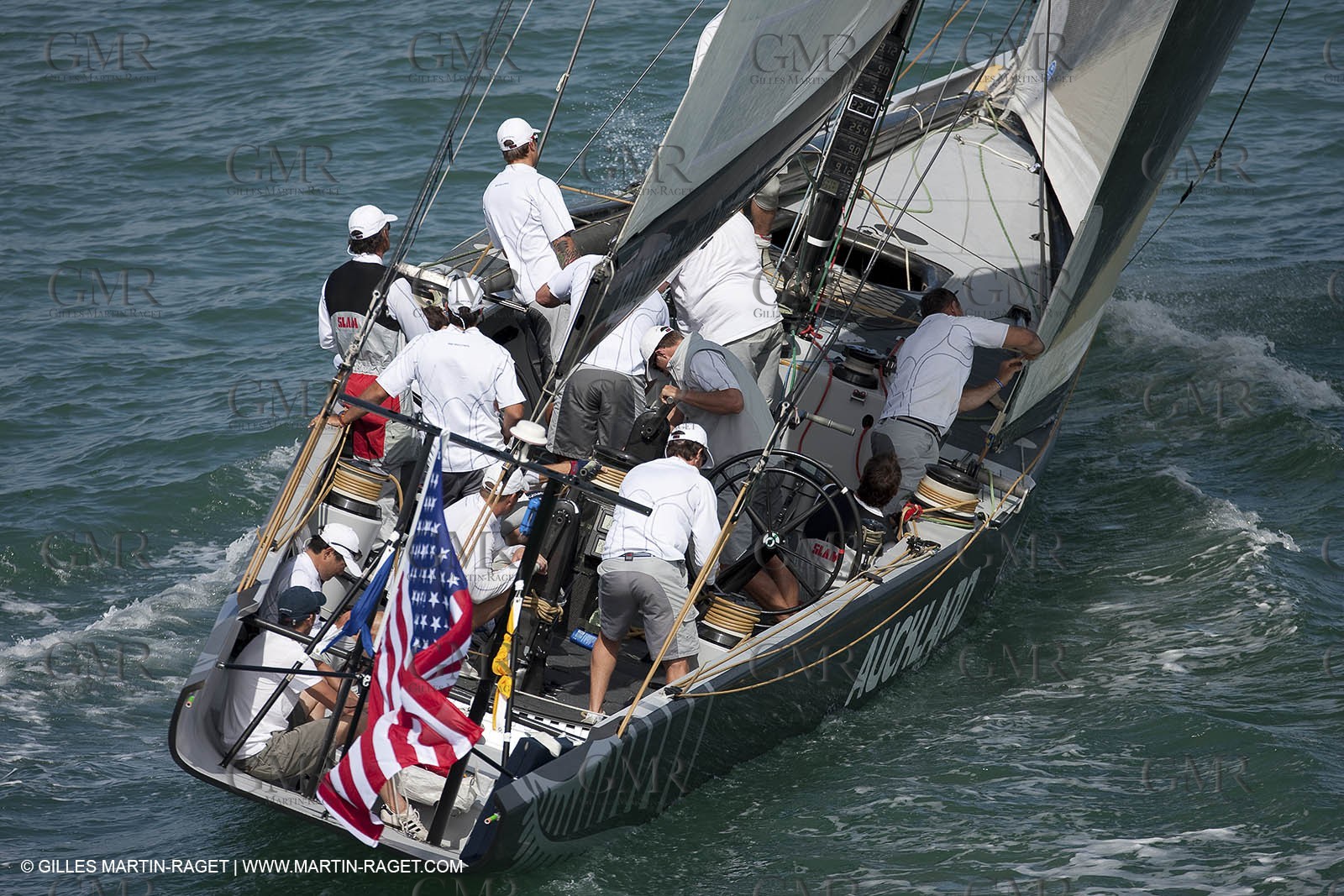 29 01 2009 - Auckland (NZL) -  Louis Vuitton Pacific Series - BMW ORACLE Racing - Training