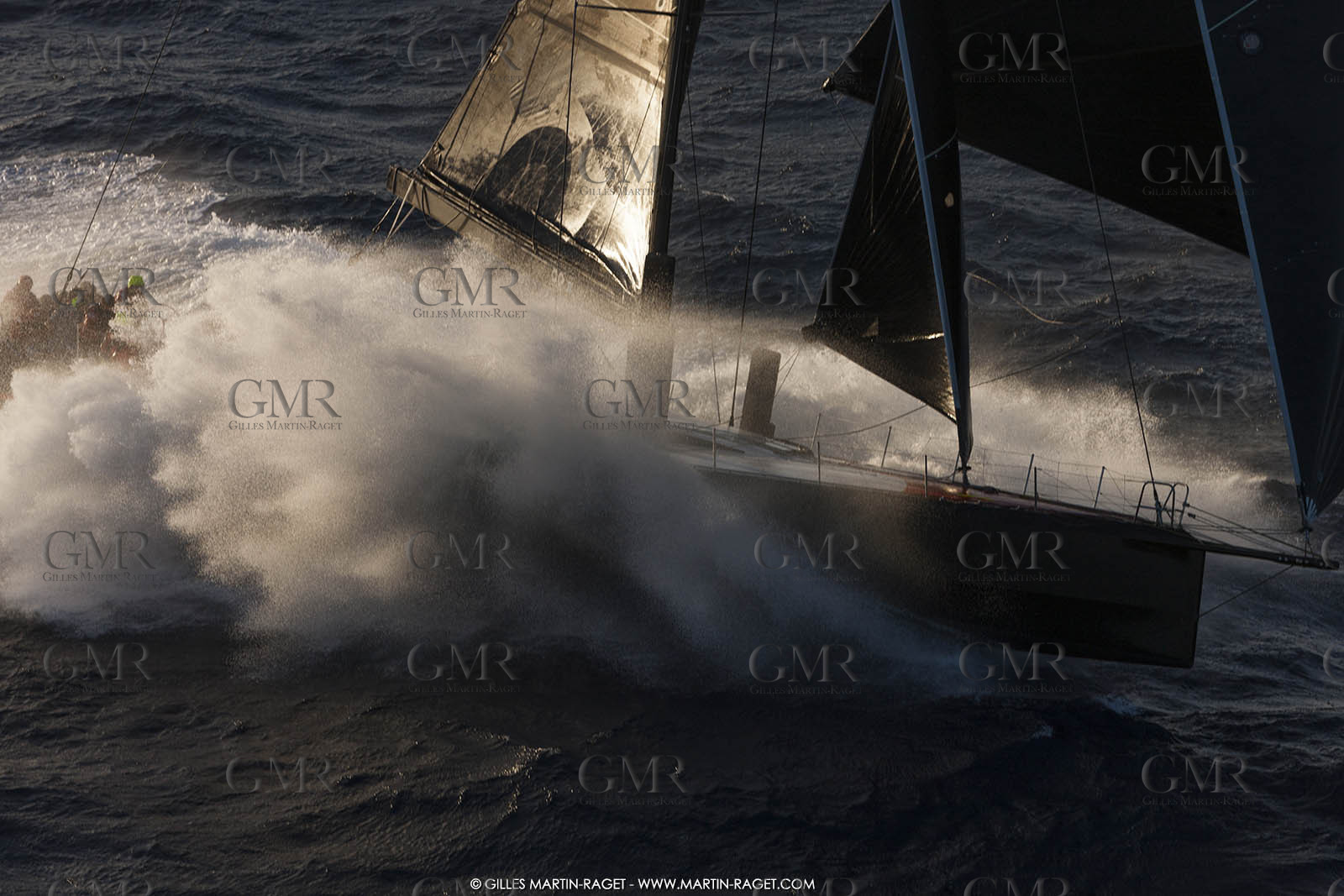 09 10 2017, Calvi (FRA,20), VOR 70 Babsy, Tentative de record autour de la Corse à la voile, skipper Franck Cammas