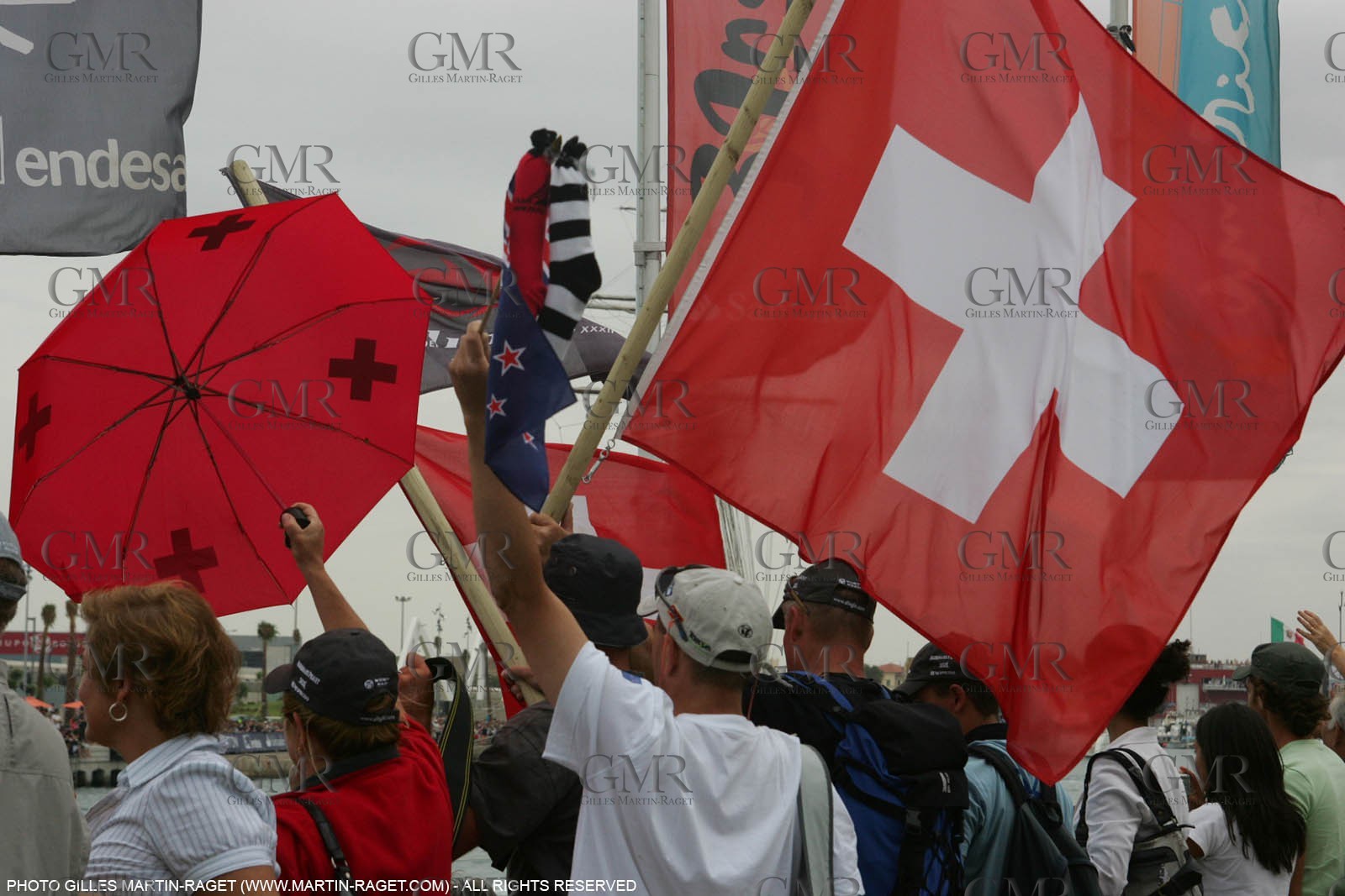 27 06 2007-Valencia (Spain)- 32nd America's Cup - Final Match - Day 4 - Alinghi vs Emirates Team New Zealand -