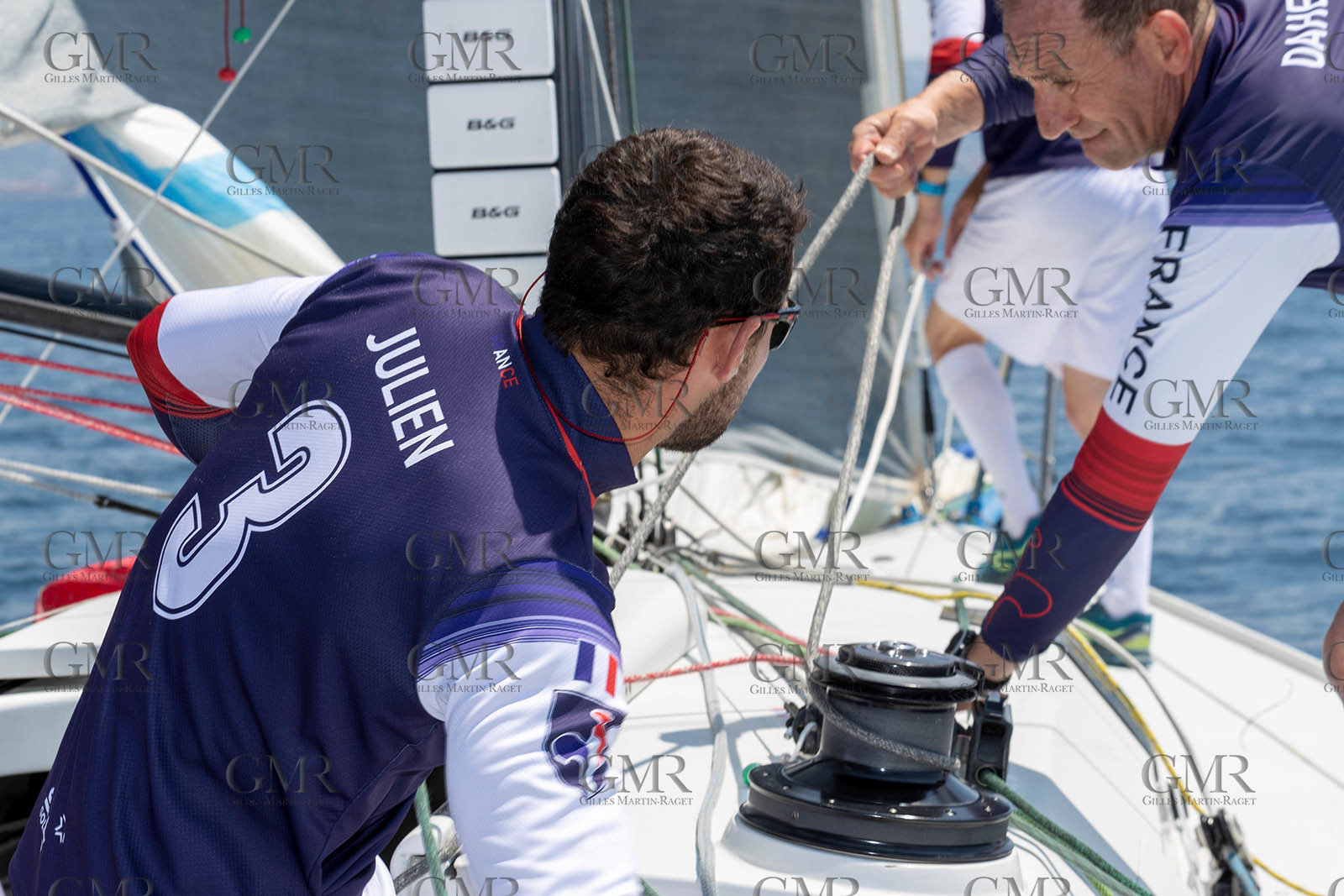 07 06 2021, Marseille (FRA,13), SSL Team France, Entraînement à bord de Tonerre de Glenn