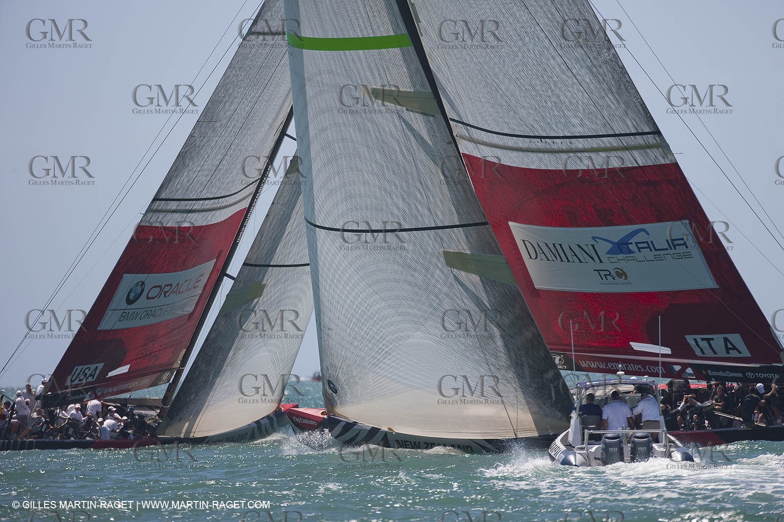07 02 2009 - Auckland (NZL) -  Louis Vuitton Pacific Series -  Racing Day 7 - Round Robin 2