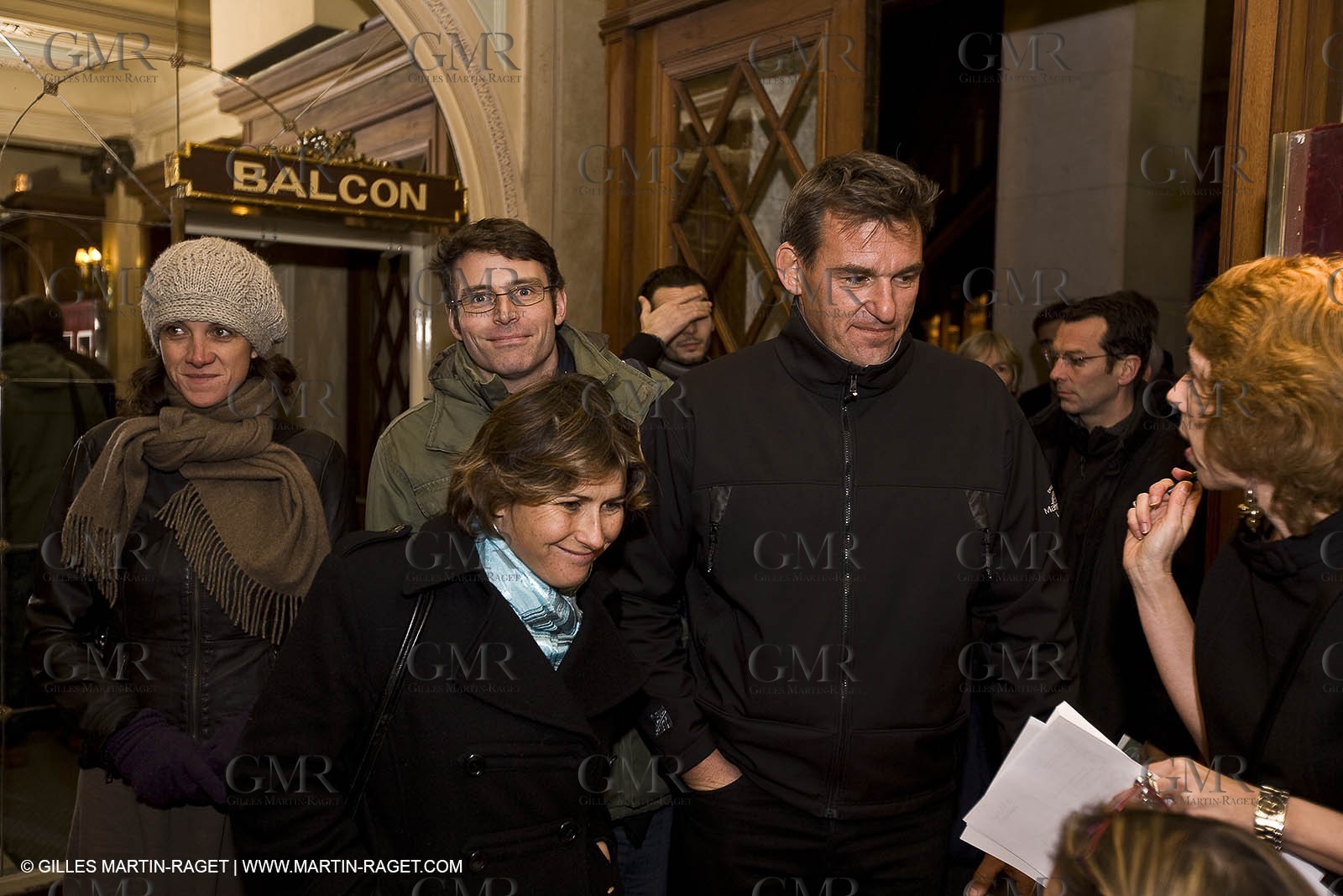 12 08 08 - Paris (FRA) Edouard VII theater - French Sailing Federation - Champions party - French Sailor of the year : Francis Joyon