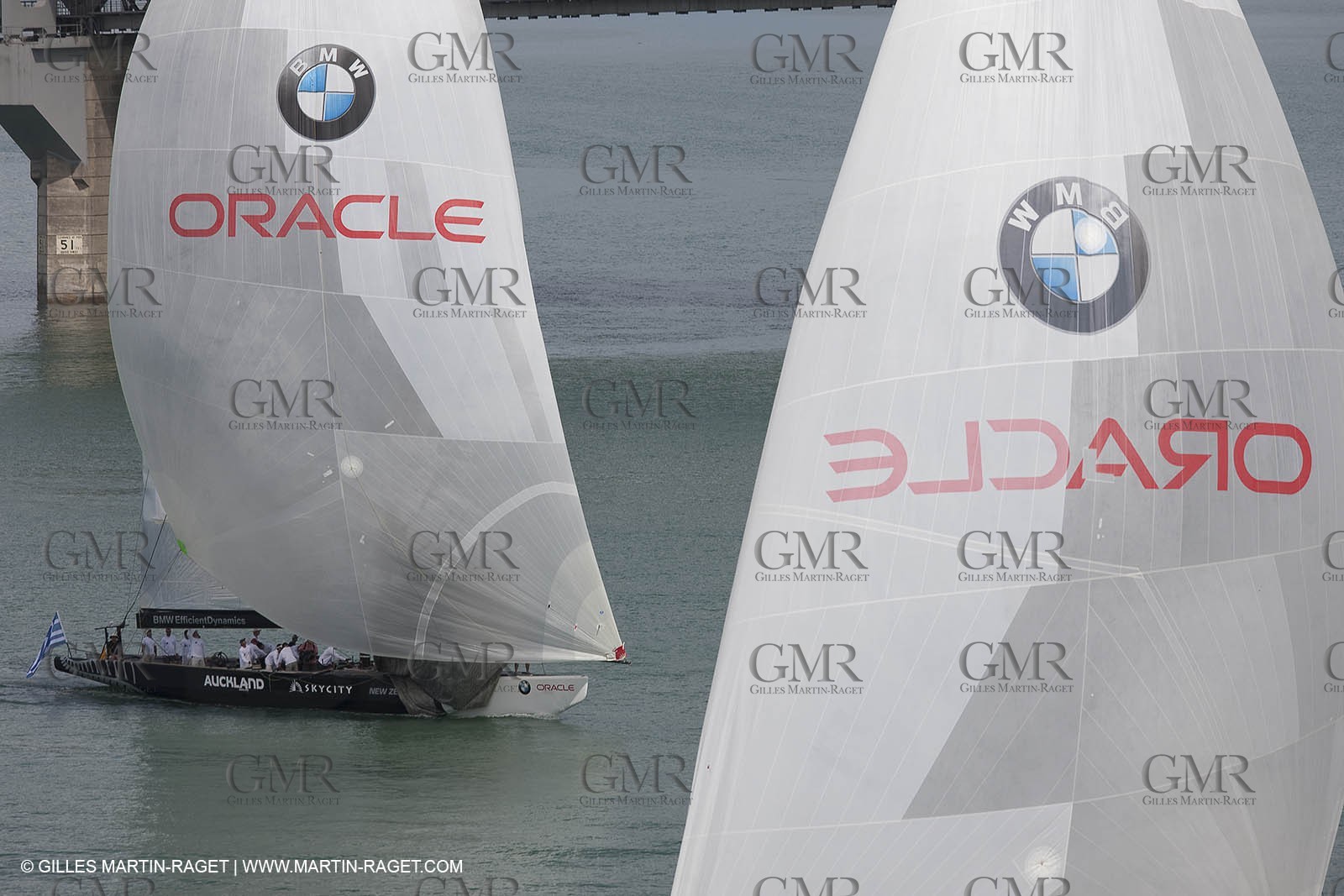 29 01 2009 - Auckland (NZL) -  Louis Vuitton Pacific Series - BMW ORACLE Racing - Training