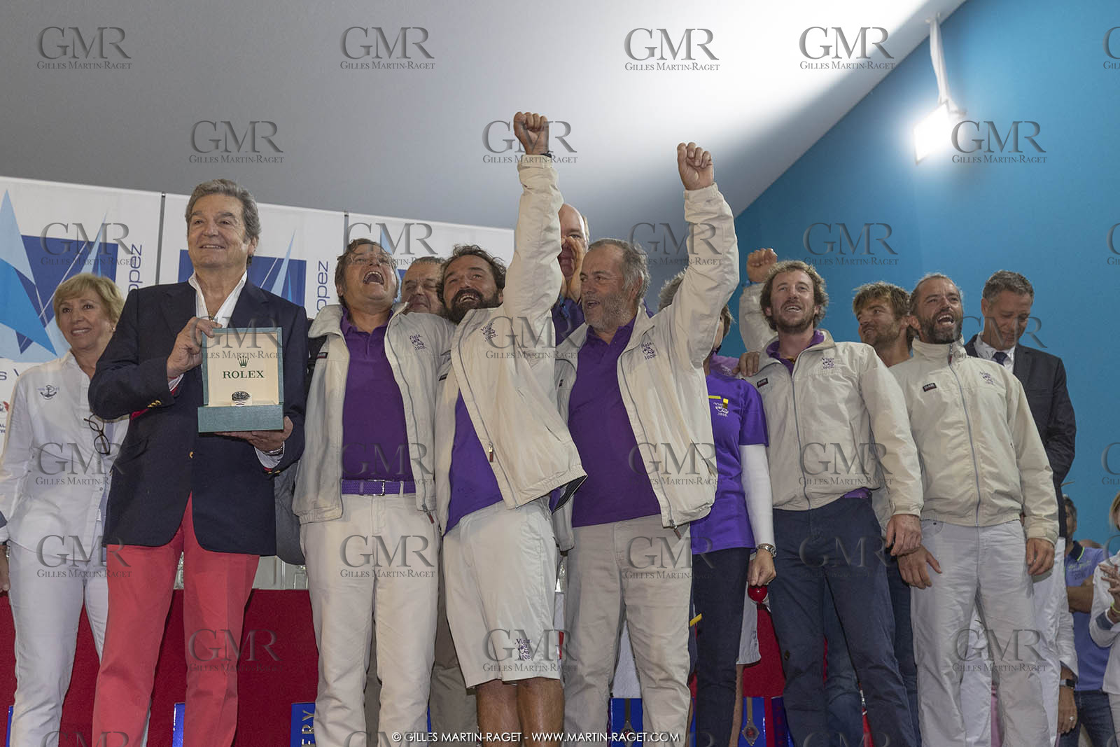 7 10 2018 Saint-Tropez (FRA,83), LEs Voiles de Saint-Tropez 2018, jour 8, prize giving