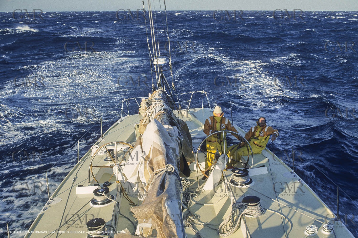 Sailing, Yacht Racing, Offshore Racing, Whtibread Round The World race, onboard Merit