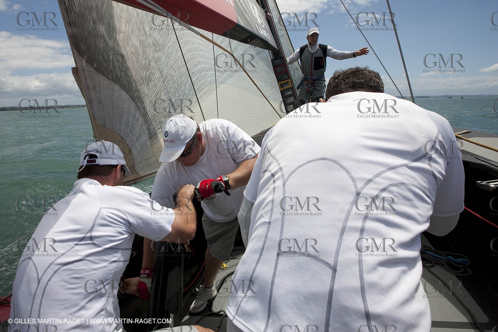 29 01 2009 - Auckland (NZL) -  Louis Vuitton Pacific Series - BMW ORACLE Racing - Training