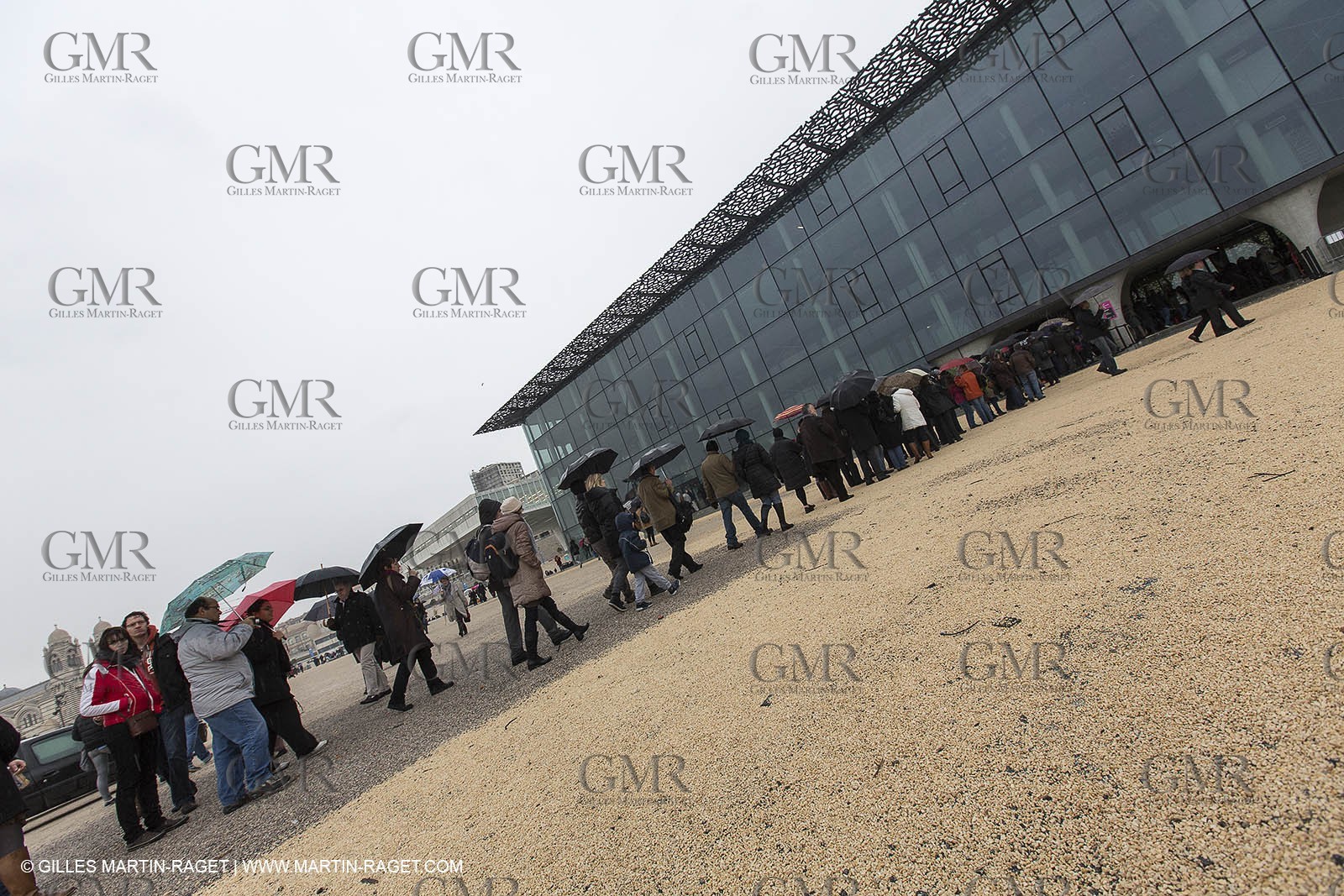 13 01 2012 - Marseille (FRA,13), Opening week-end for MP 2013, European capital of Culture, MUCEM museum open its doors
