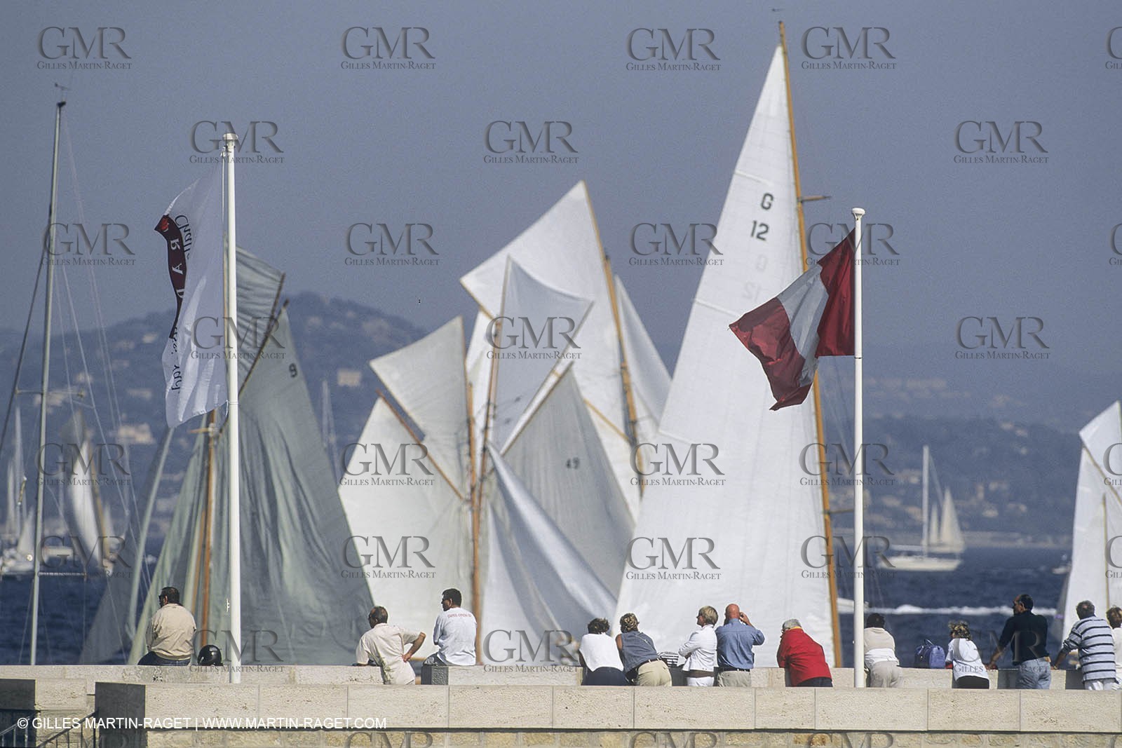 Sailing, Nioulargue, Voiles de Saint Tropez, Dock ambiances