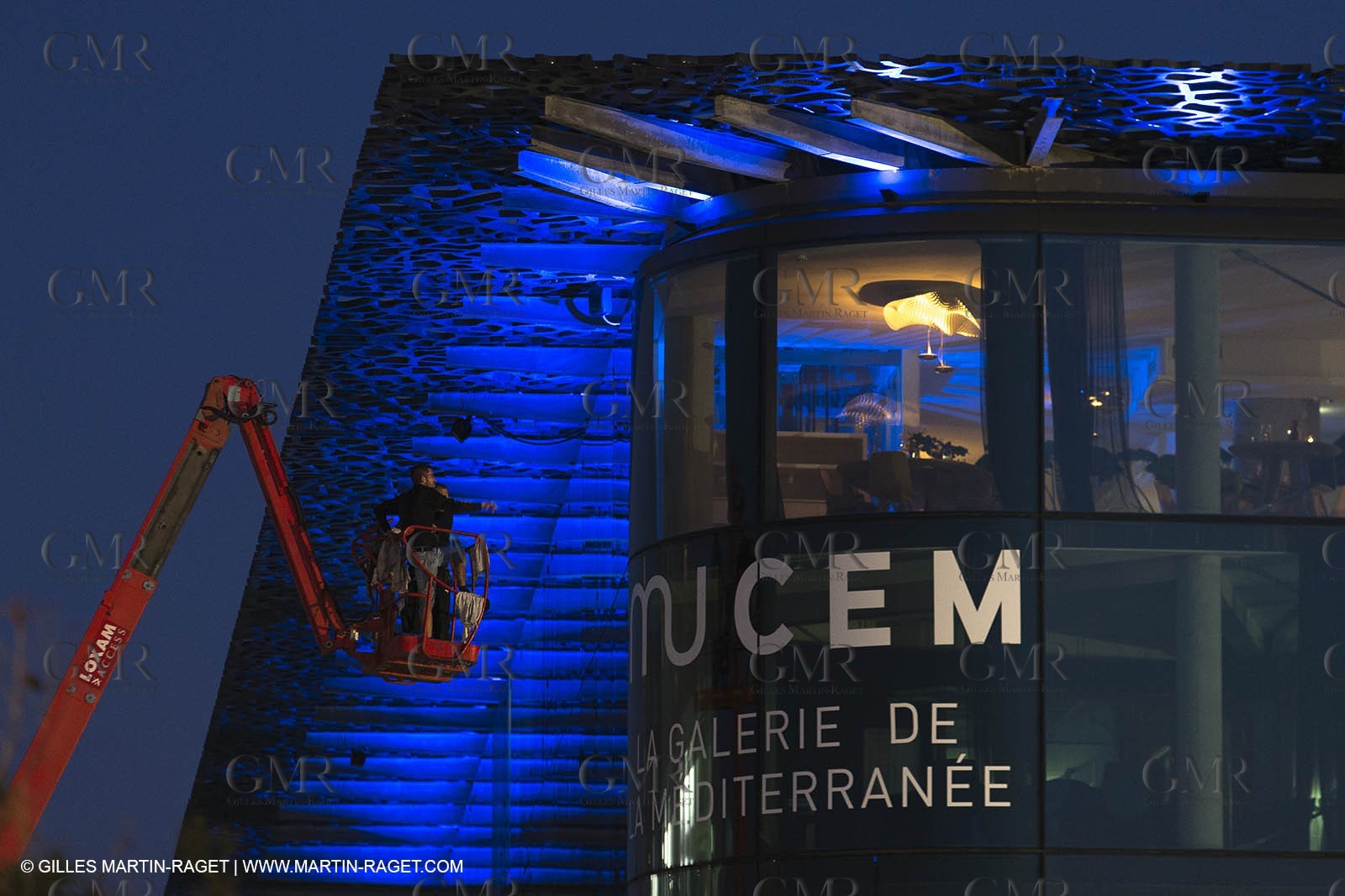 18 03 2014 - Marseille (FRA,13) - Site du J4 (MuCEM, Villa Méditerrannée, Fort St Jean)
