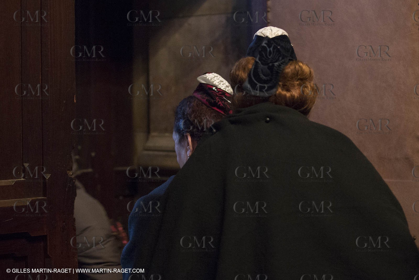 13 01 2012 - Marseille (FRA,13), Opening week-end for MP 2013, European capital of Culture, Traditional costumes from Provence