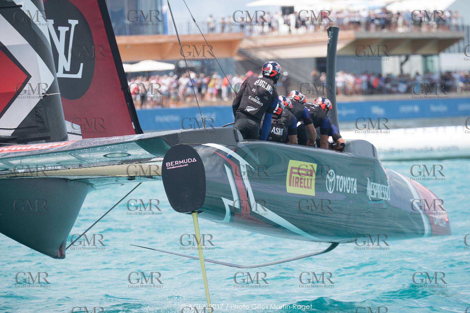 17 06 2017 - Bermuda (BDA) - 35th America's Cup 2017 - 35th America's Cup Match Presented by Louis Vuitton, Race day 1