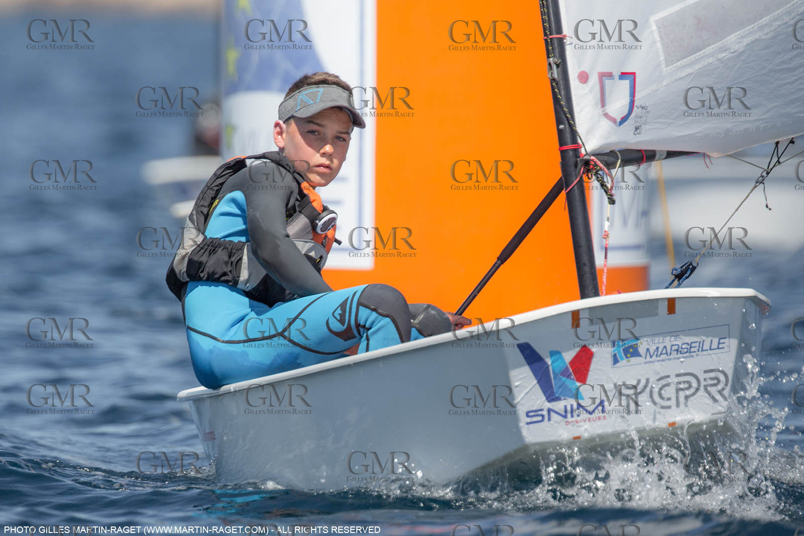 14 04 2016, Marseille (FRA,13), SNIM Dériveurs, Coupe Internationale de Printemps Optimist, Day 4