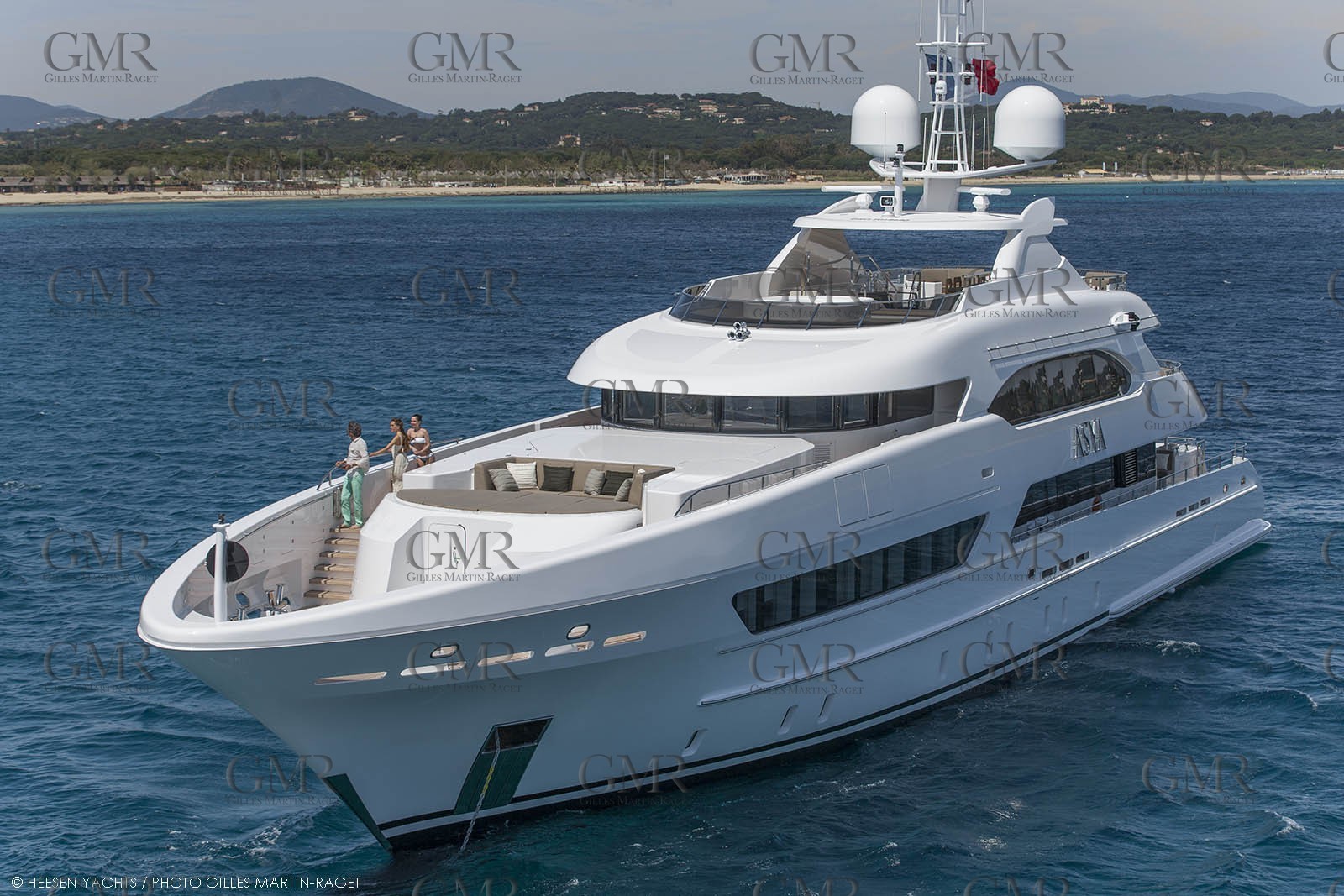 22 04 2015, Porquerolles Island (FRA,83), Heesen Yachts, M.Y. ASYA