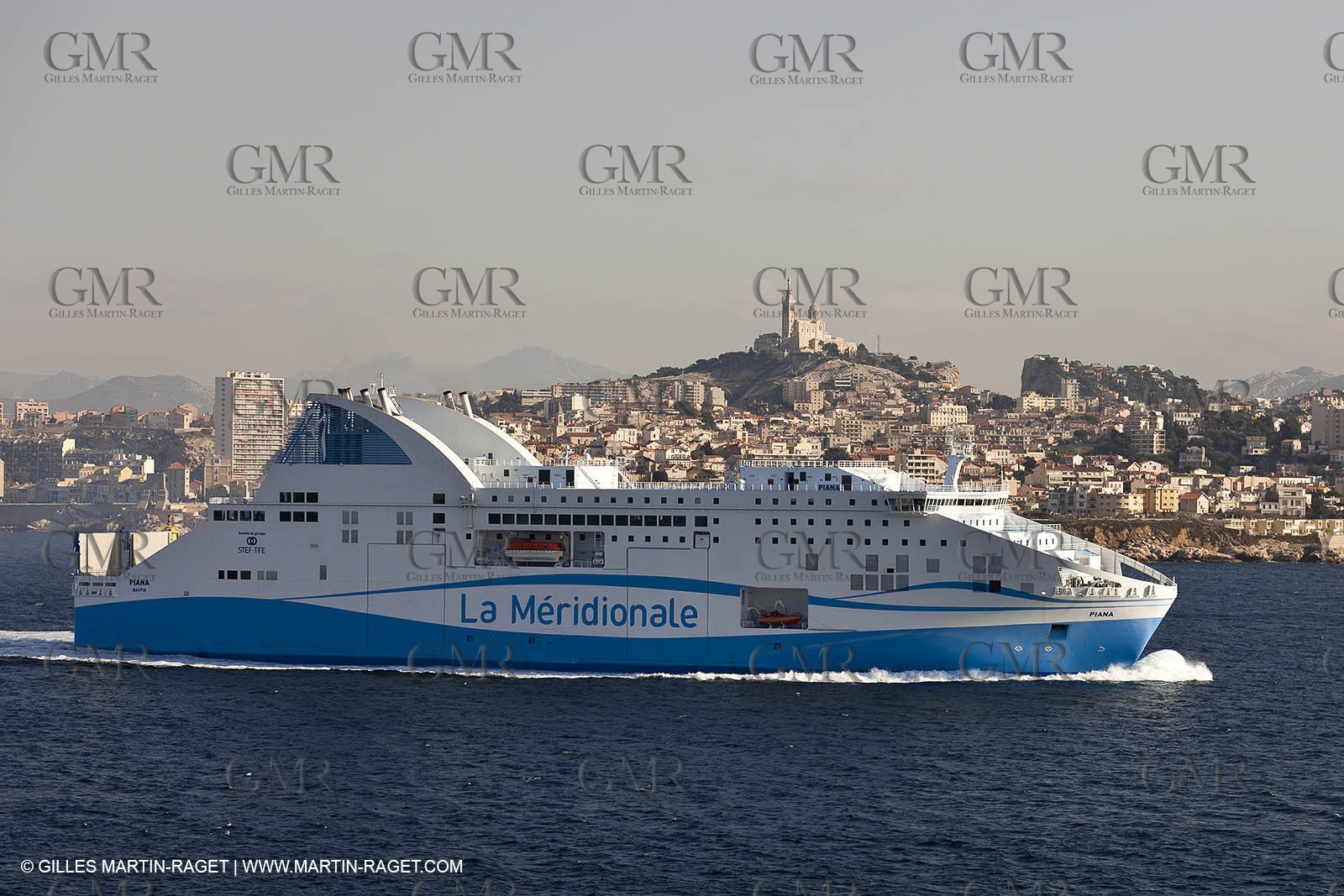 14 01 2012 - Marseille (FRA,13) - La Meridionale shipping company - the Piana off Marseille and the Calanques