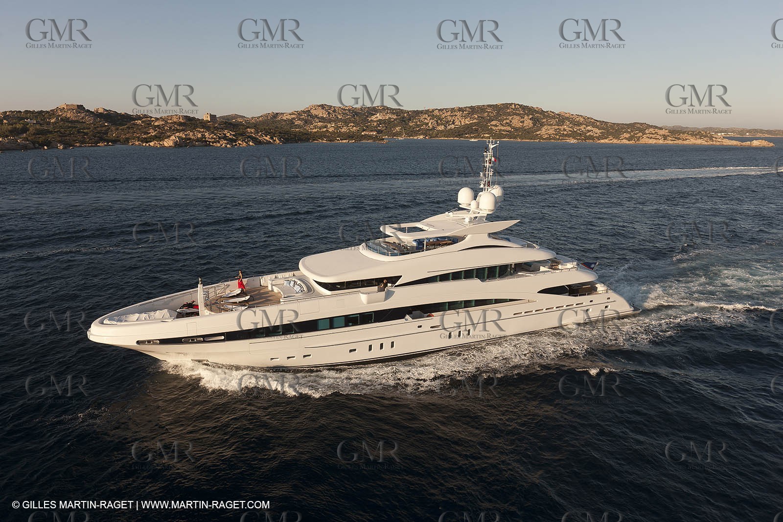 18 08 2011 - La Maddalena (ITA, Sardinia) - Motor yacht Inception