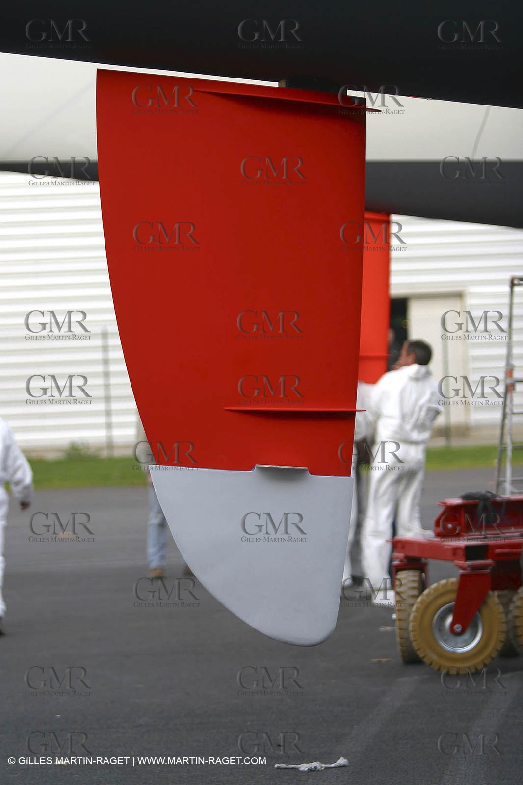 Vannes - Chantier Multiplast - 1ère mise à l'eau Orange II