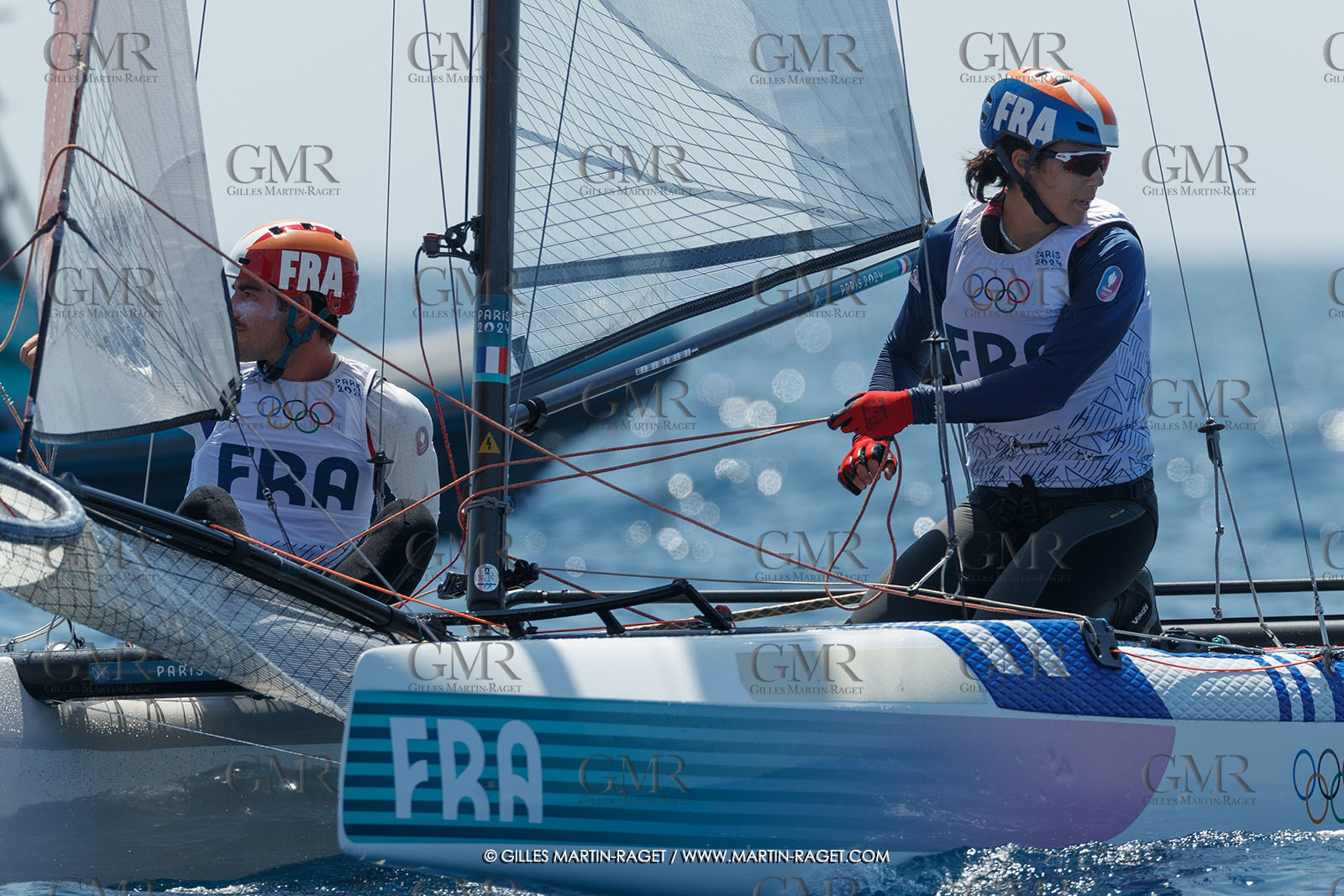 05 08 2024, Marseille (FRA), Paris 2024 Olympic Games, Sailing, Race Day 8