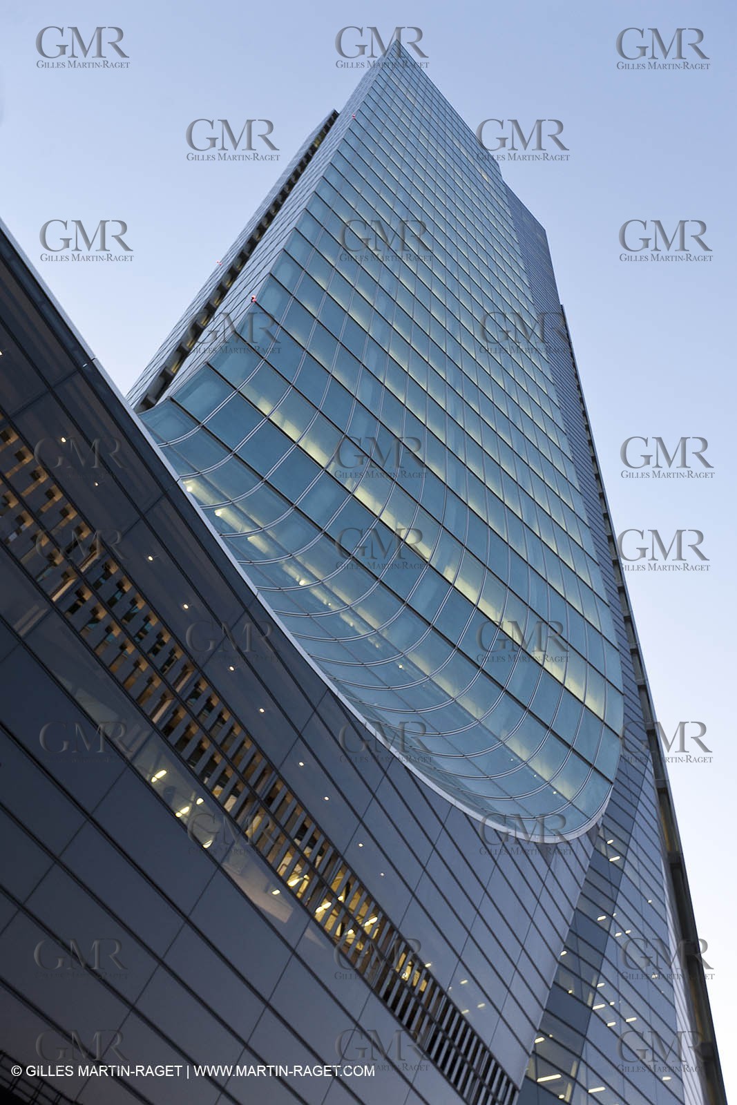 08 03 2012 - Marseille (FRA, 13) - Euromediterranée distrcit - CGA-CGM tower