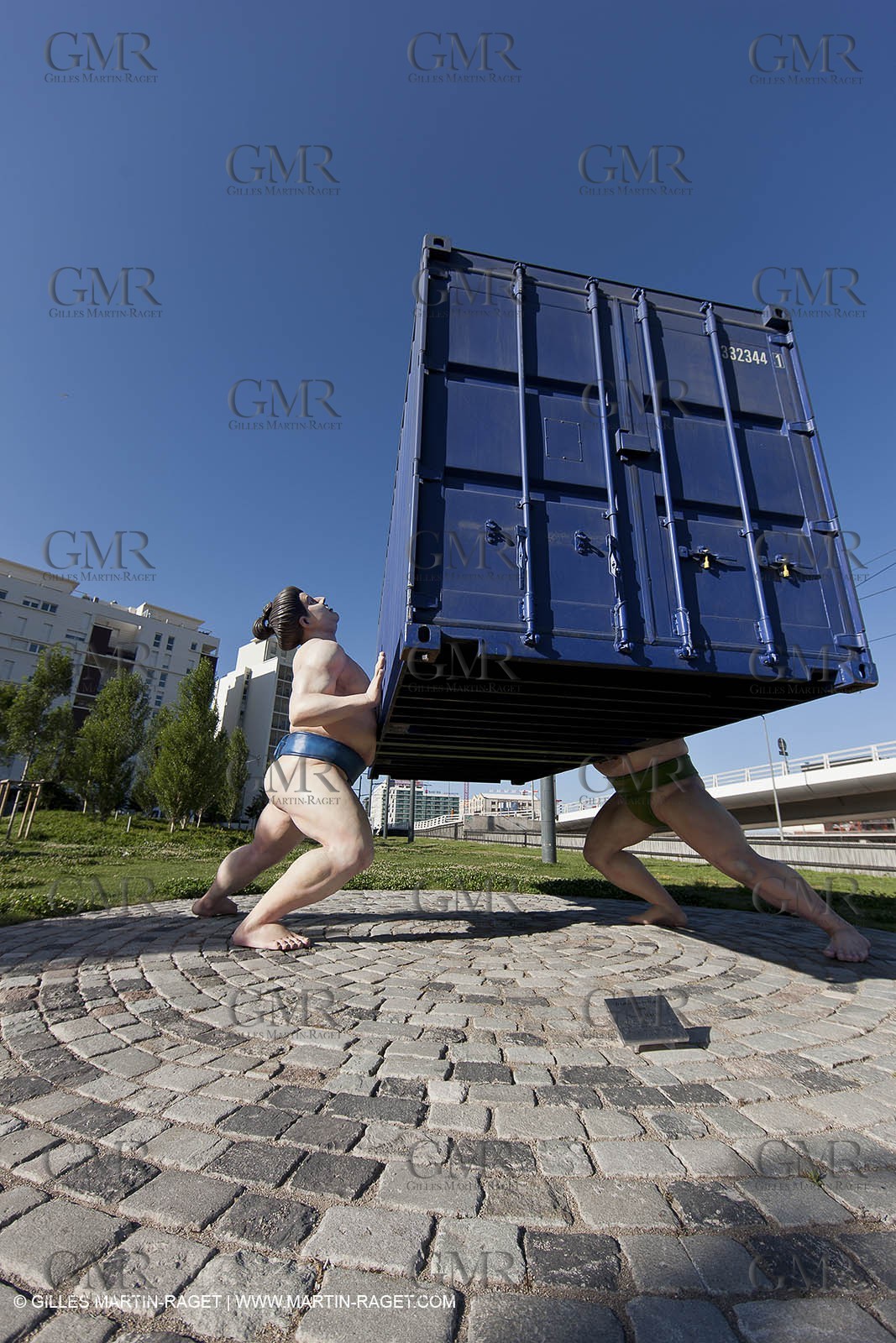09 06 2012 - Marseille (FRA,13) - Euromeditérranée neighborood