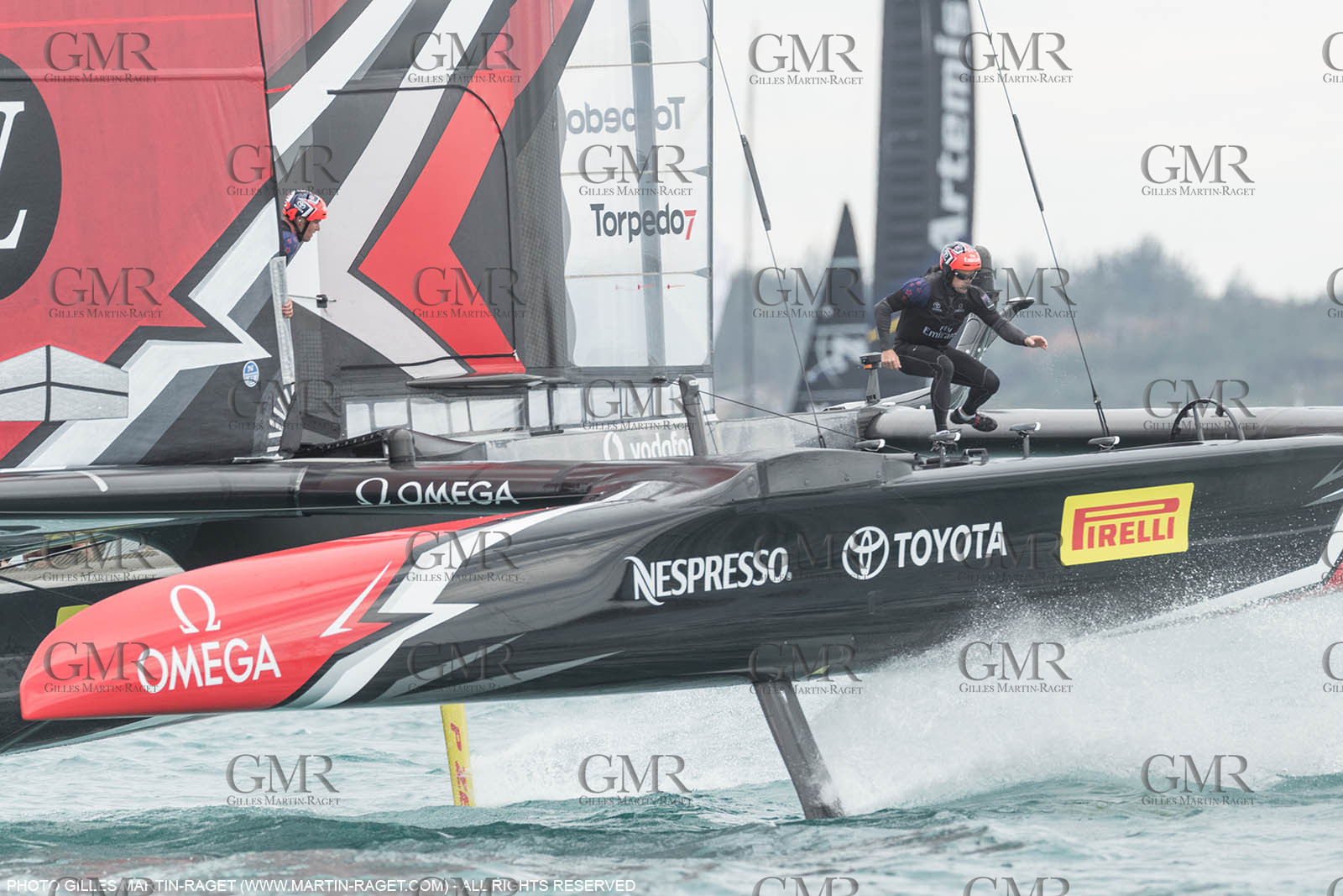 11 06 2017 - Bermuda (BDA) - 35th America's Cup Bermuda 2017 - Louis Vuitton America's Cup Challenger Playoffs final, Day 2