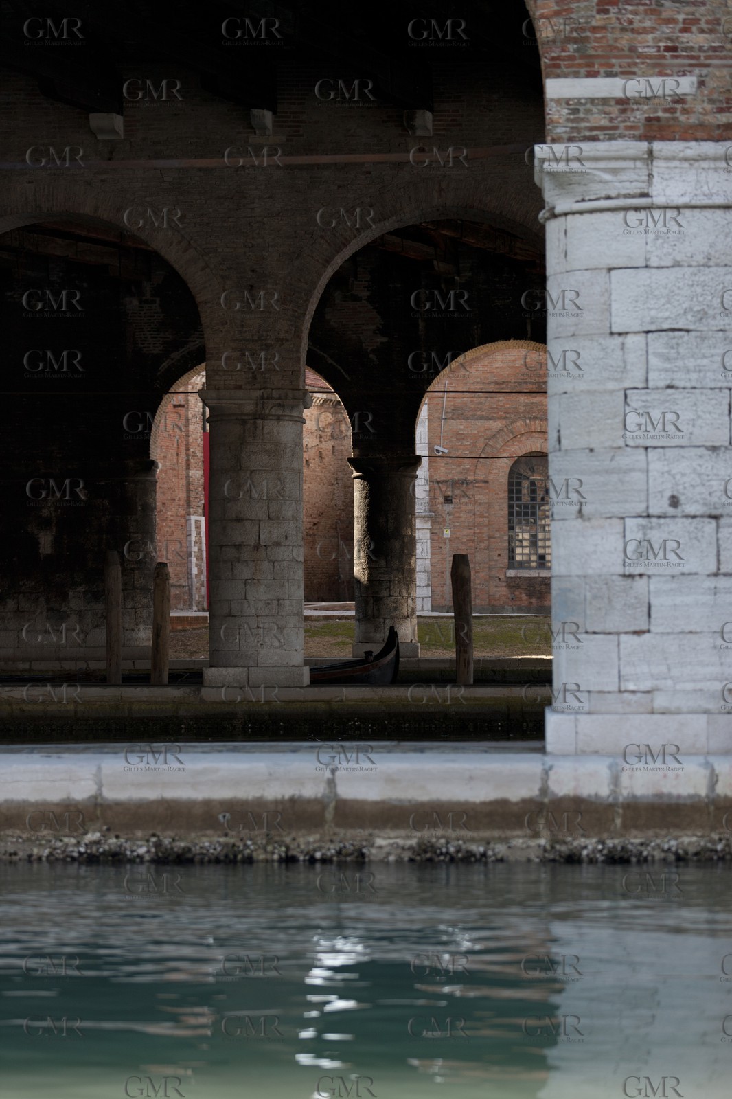 20 02 2012 - Venezia (ITA) - 34th America'sCup - Venezia 2012 America's Cup World Series - The Arsenale where the AC45 moorings, public village, media center and Club 45 will be located